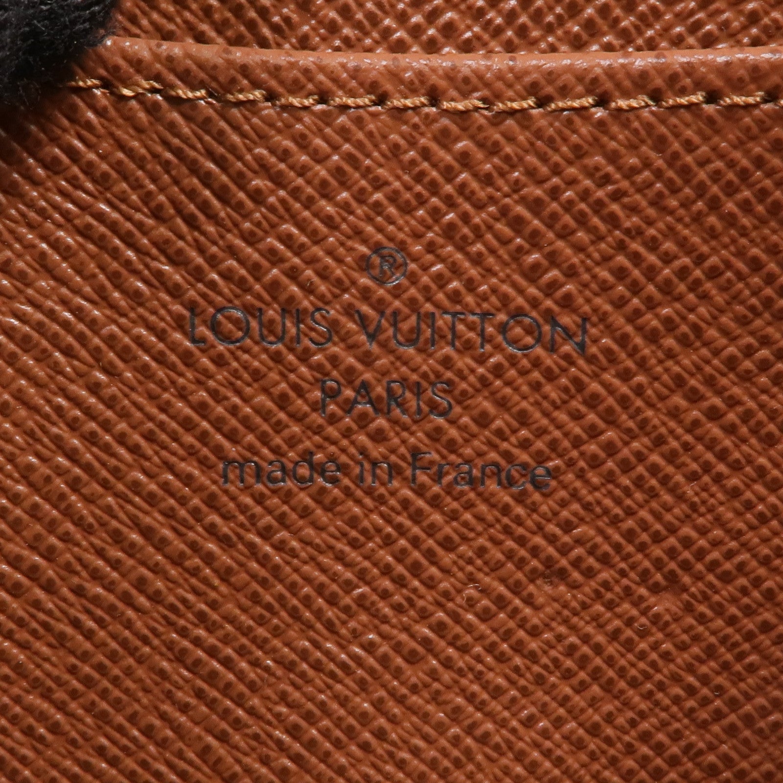 LOUIS VUITTON Monogram Zippy Coin Purse金扣零錢包棕色