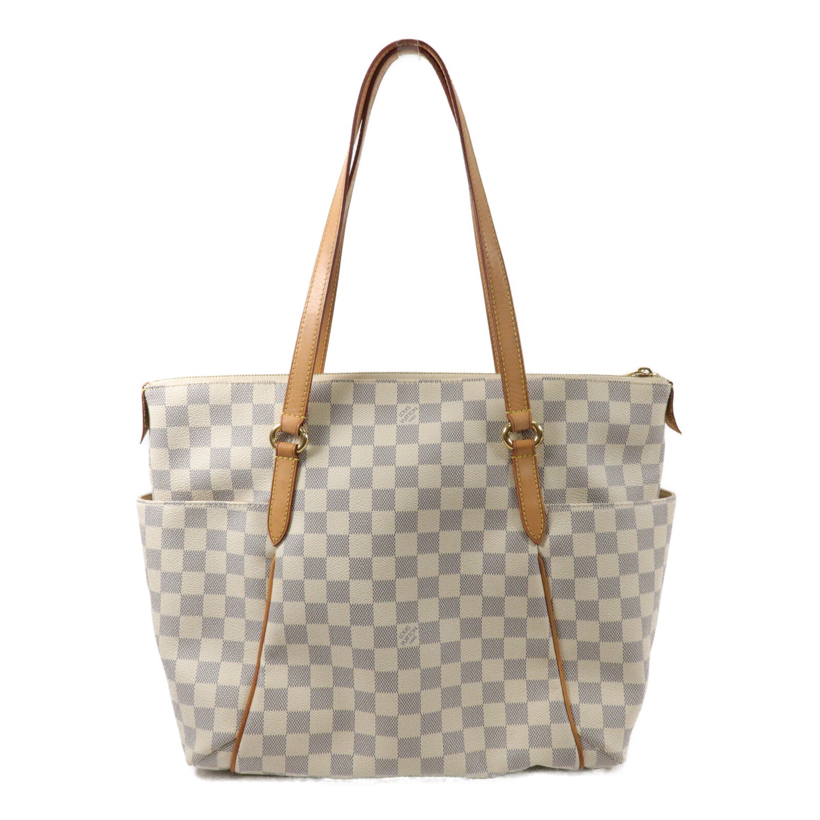 LOUIS VUITTON Damier Azur Totally MM肩背袋