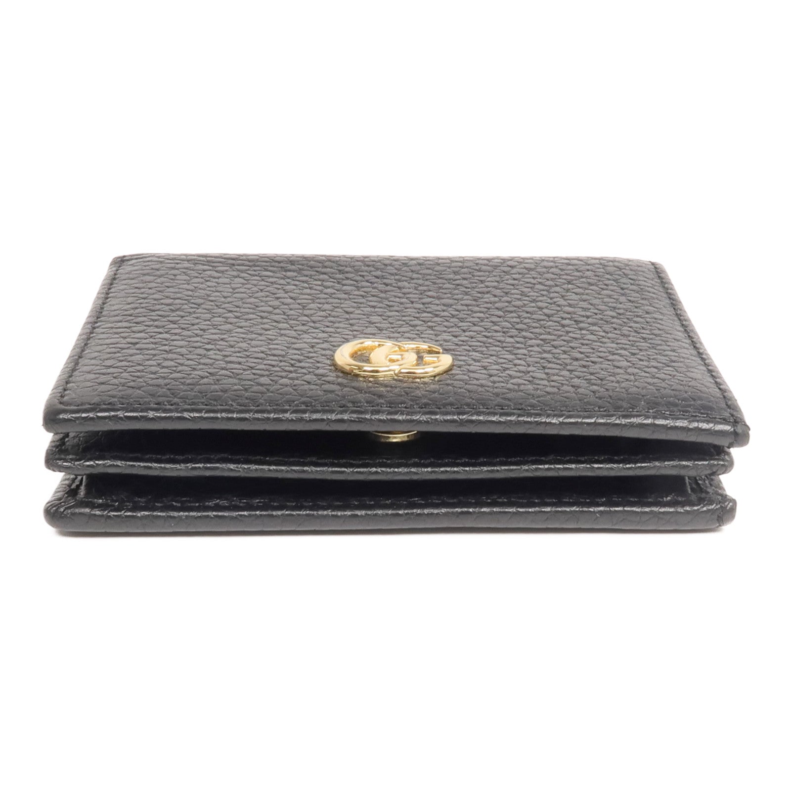 GUCCI 牛皮皮革Wallet金扣錢包
