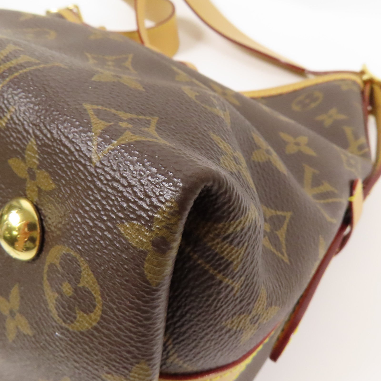LOUIS VUITTON Monogram CarryAll PM金扣肩背袋