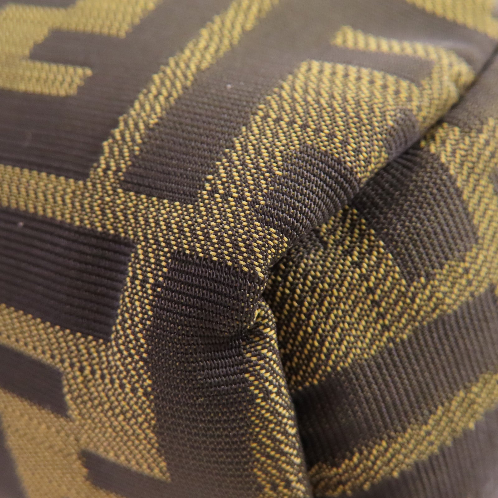 FENDI 帆布Zucchino Handbag手挽袋啡色