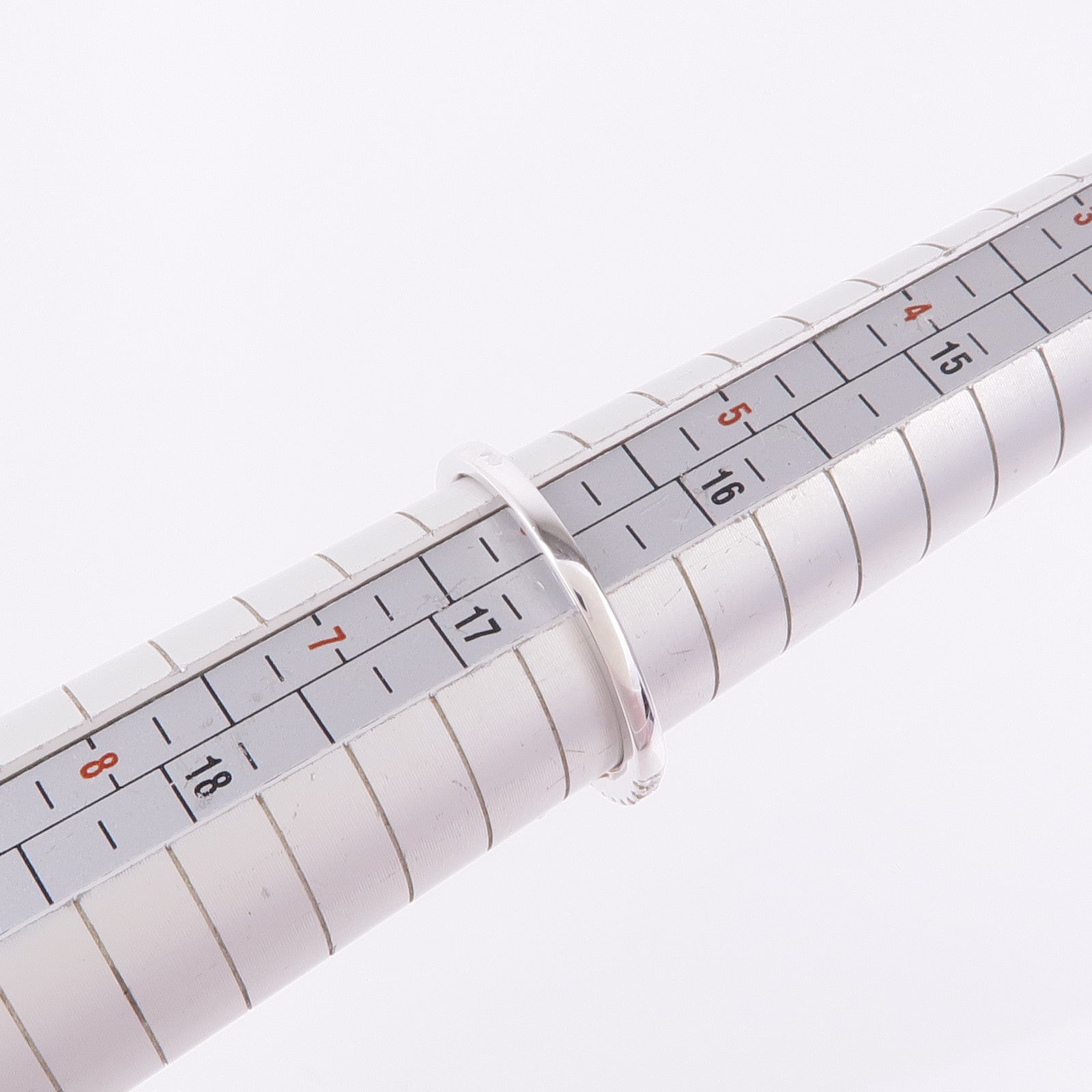 JEWELRY 【激減優惠】18K白金Zircon/Diamond Ring鋯石/鑽石戒指US#6