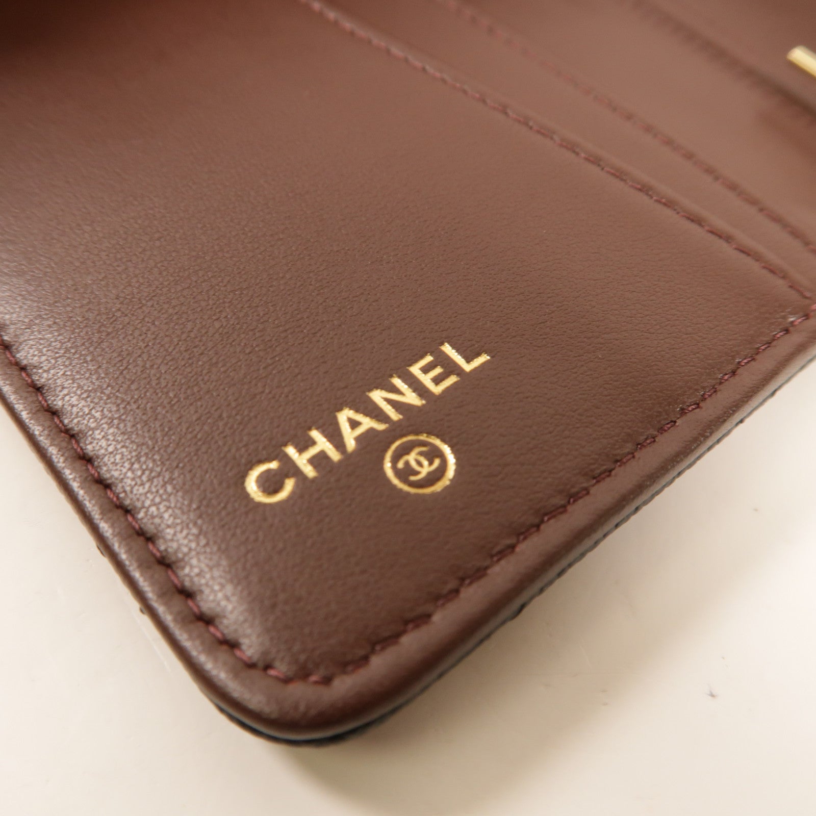 CHANEL 牛皮皮革Passport Holder護照套
