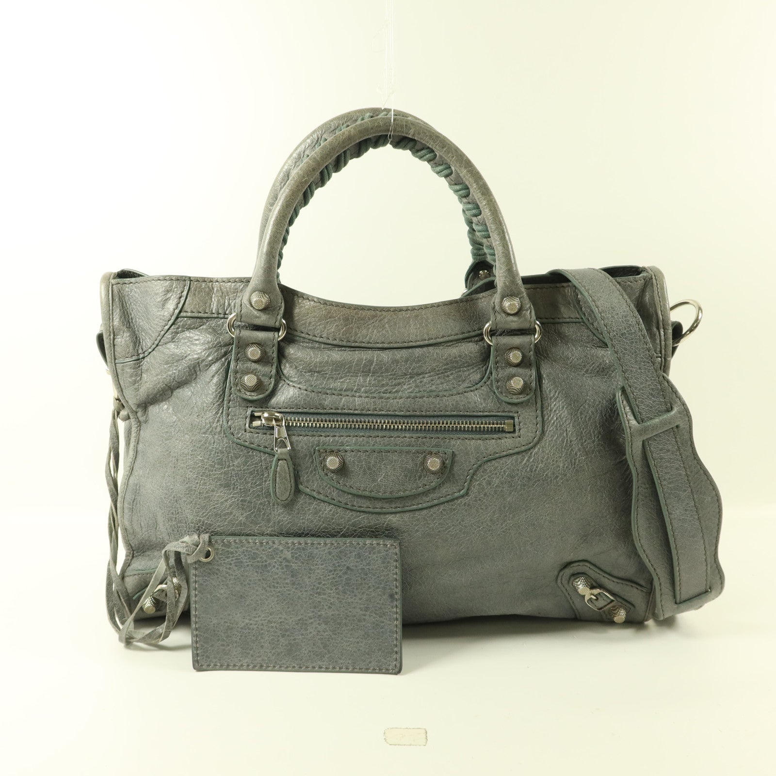BALENCIAGA 牛皮皮革Giant City手挽肩背兩用袋