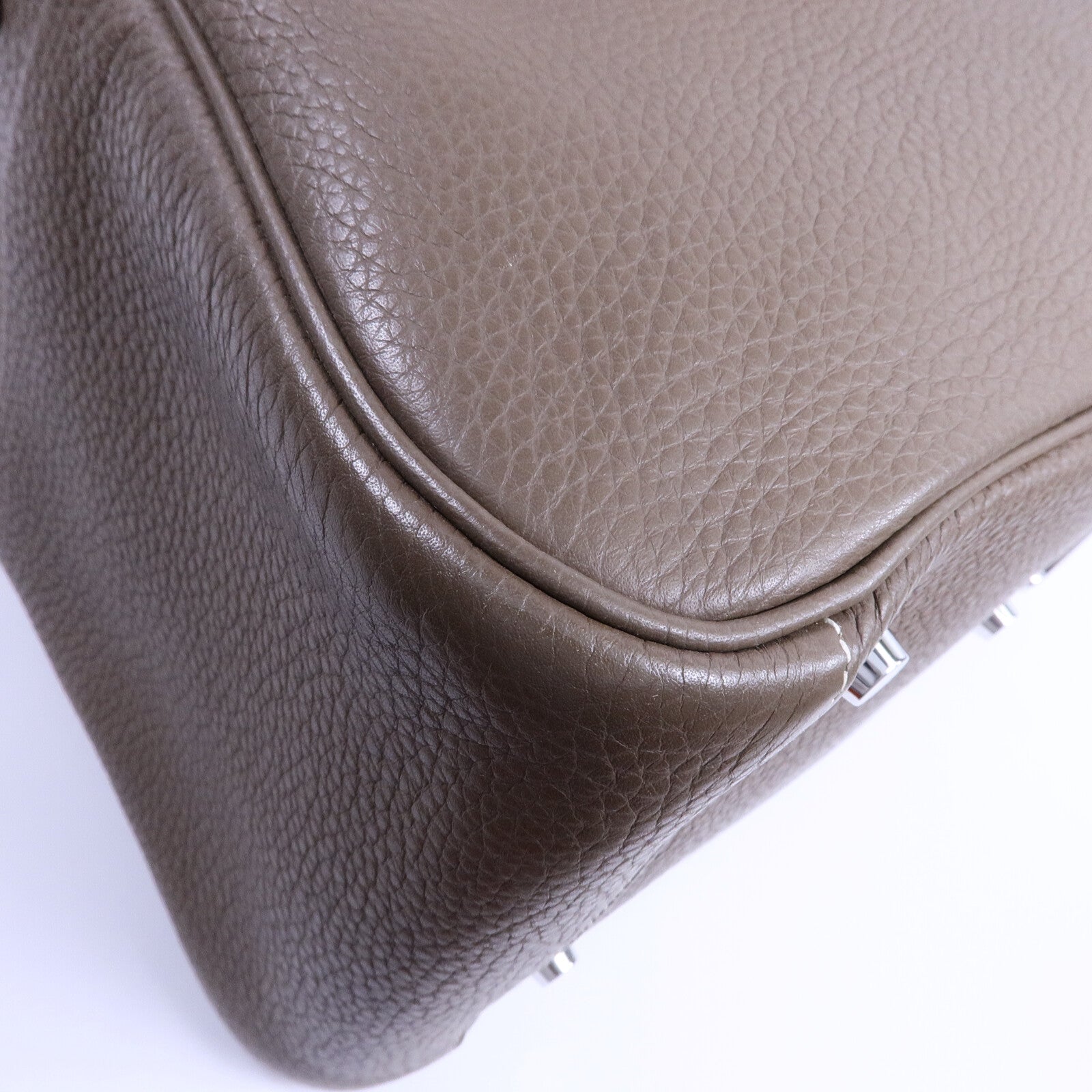 HERMES Clemence皮革Lindy 34手挽肩背兩用袋