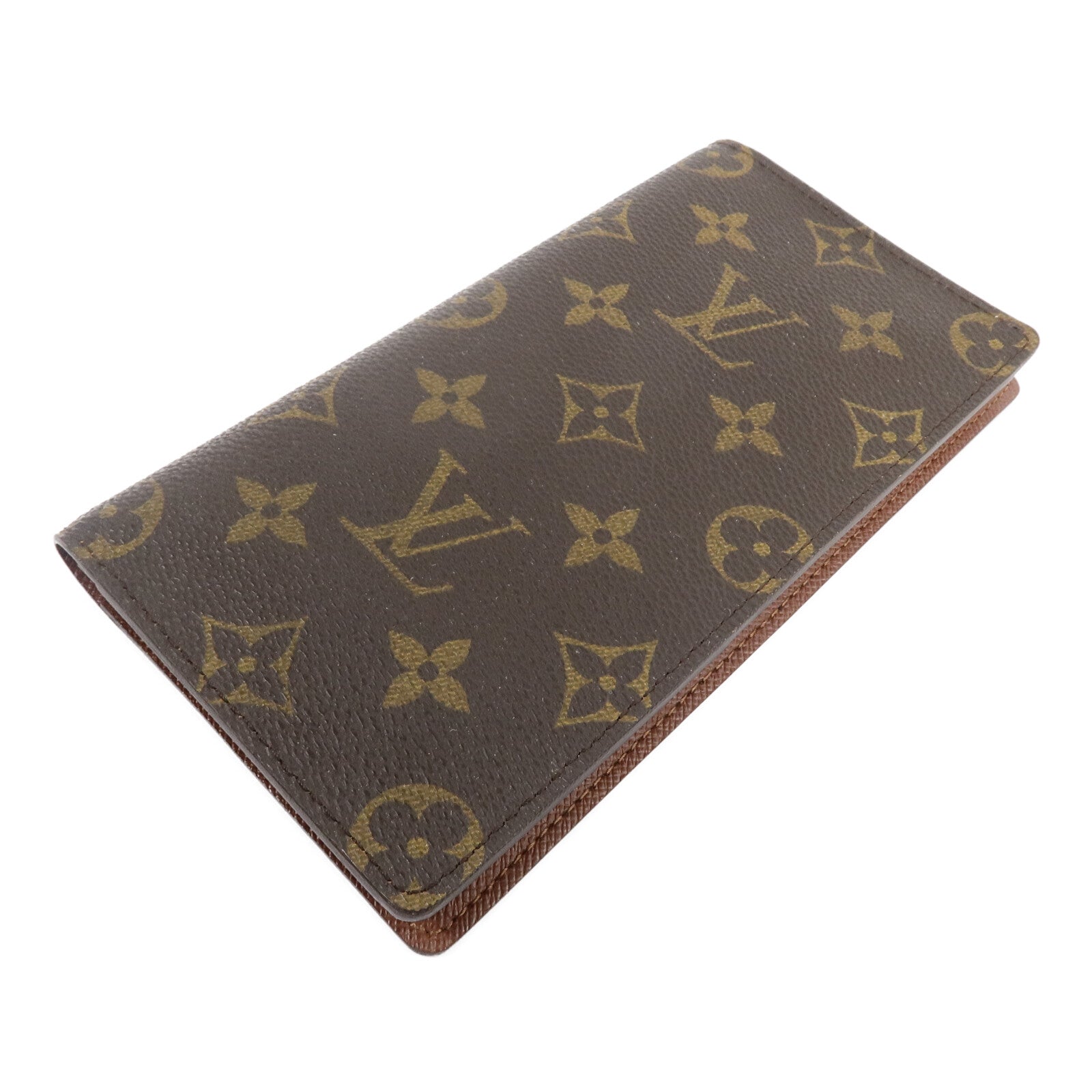 LOUIS VUITTON Monogram Porte-Valeurs Cartes Credit Wallet長錢包