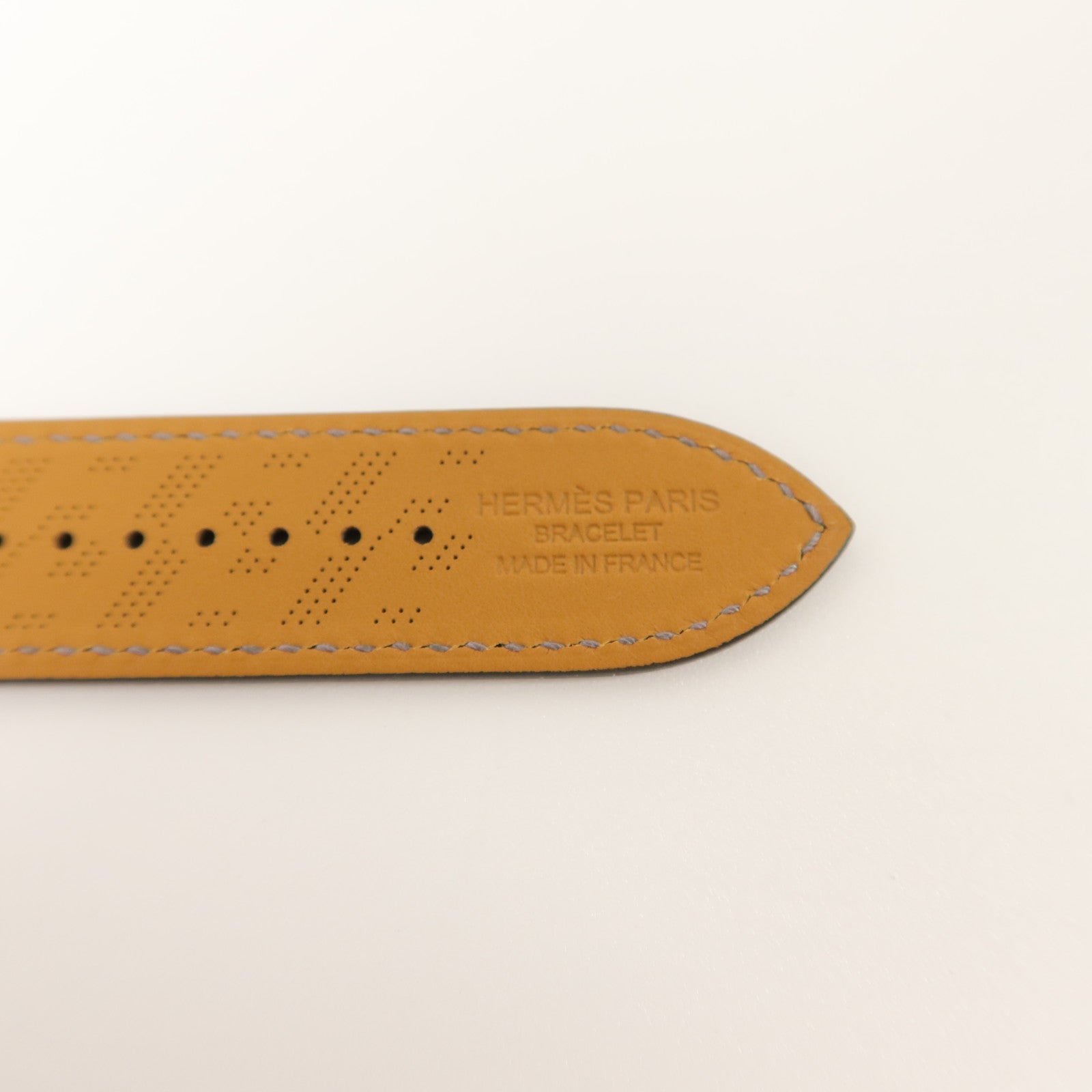 HERMES 【激減優惠】Swift皮革Apple Watch Hermes H Diagonal 42mm錶帶