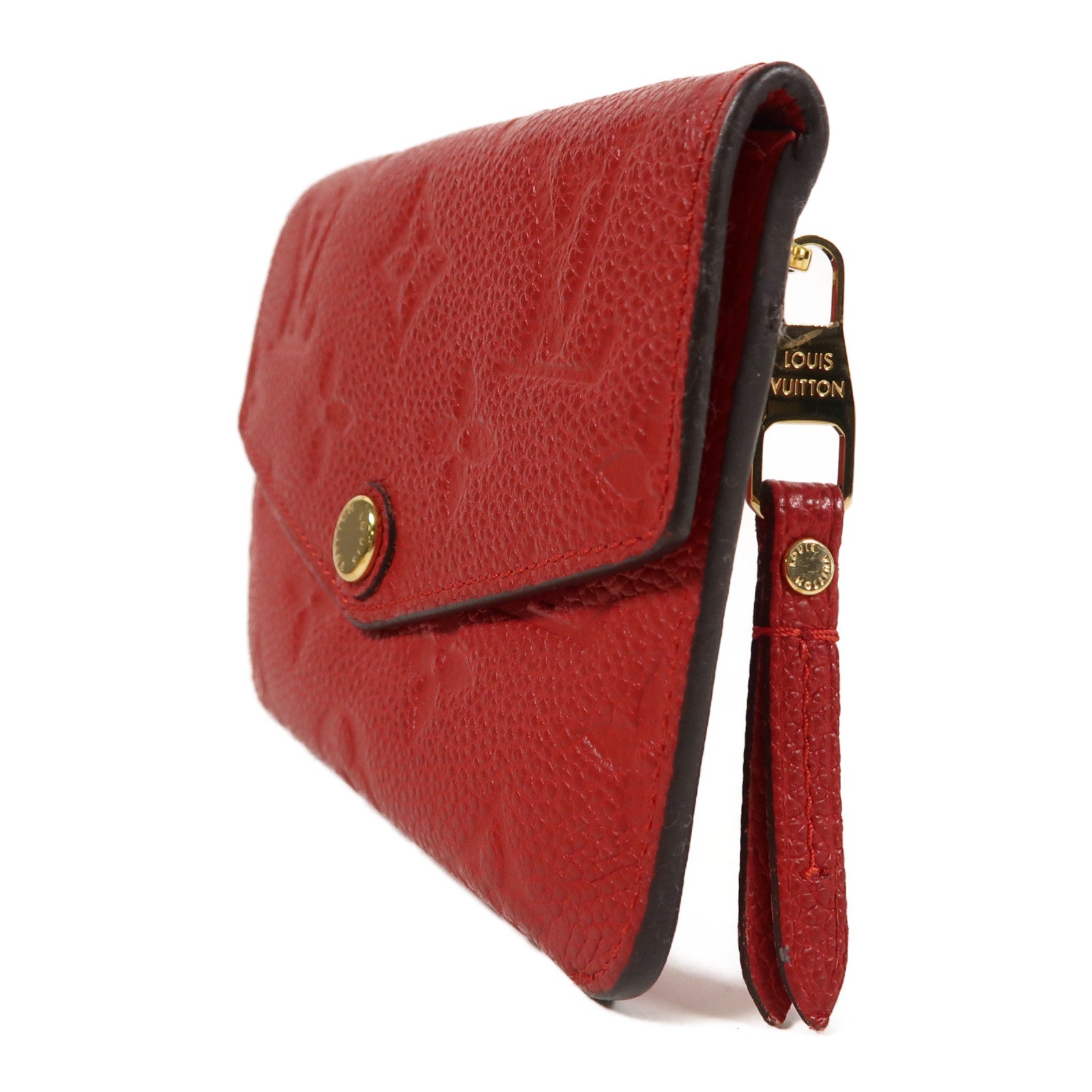 LOUIS VUITTON Monogram Empreinte Card Case金扣卡片套