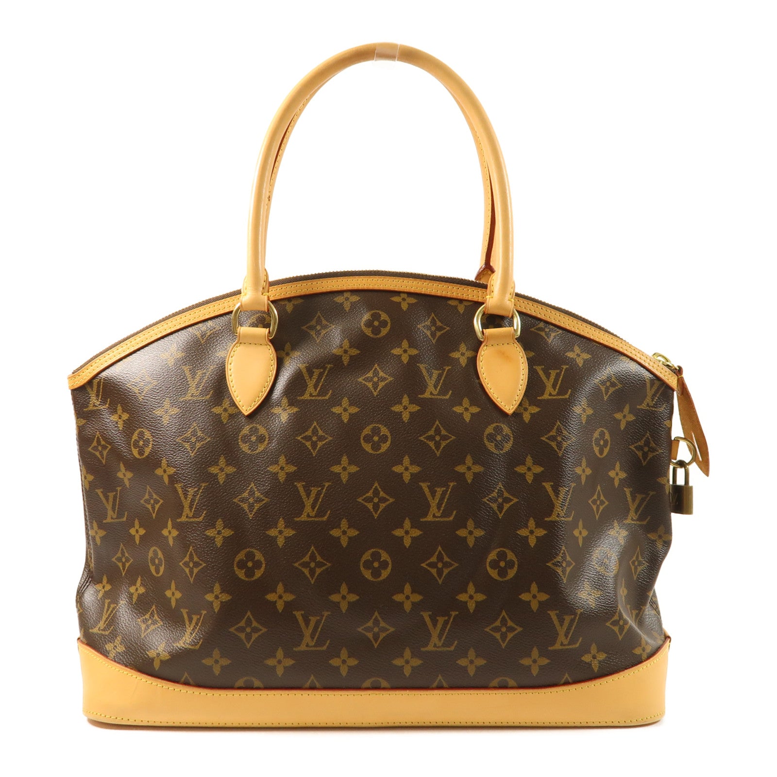 LOUIS VUITTON Monogram Lockit Horizontal金扣肩背袋