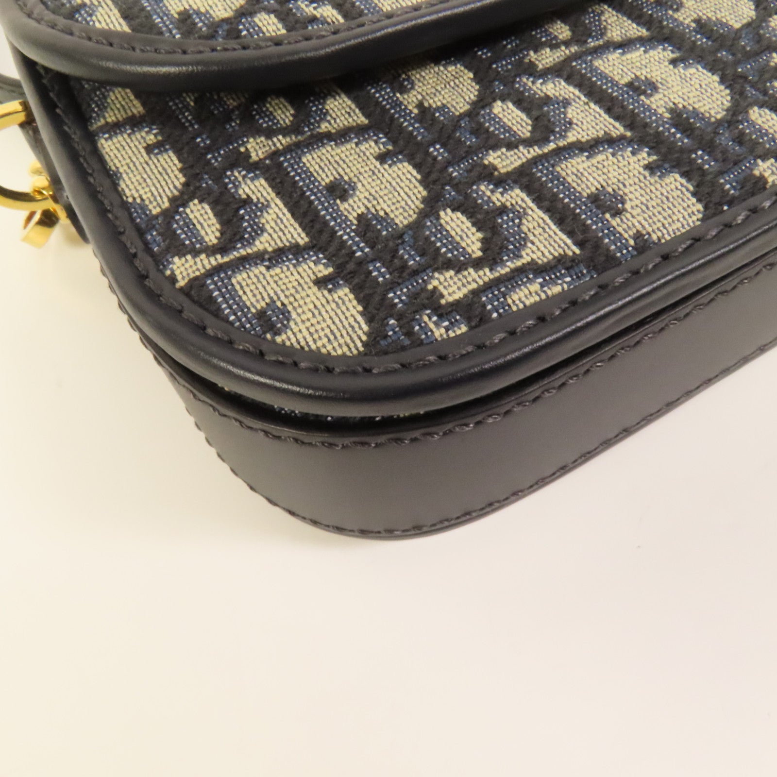 Dior 帆布Small 30 Montaigue Avenut Bag金扣肩背袋