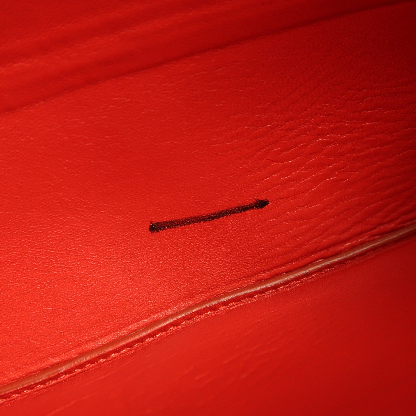 CELINE 牛皮皮革Pouch金扣手拿包