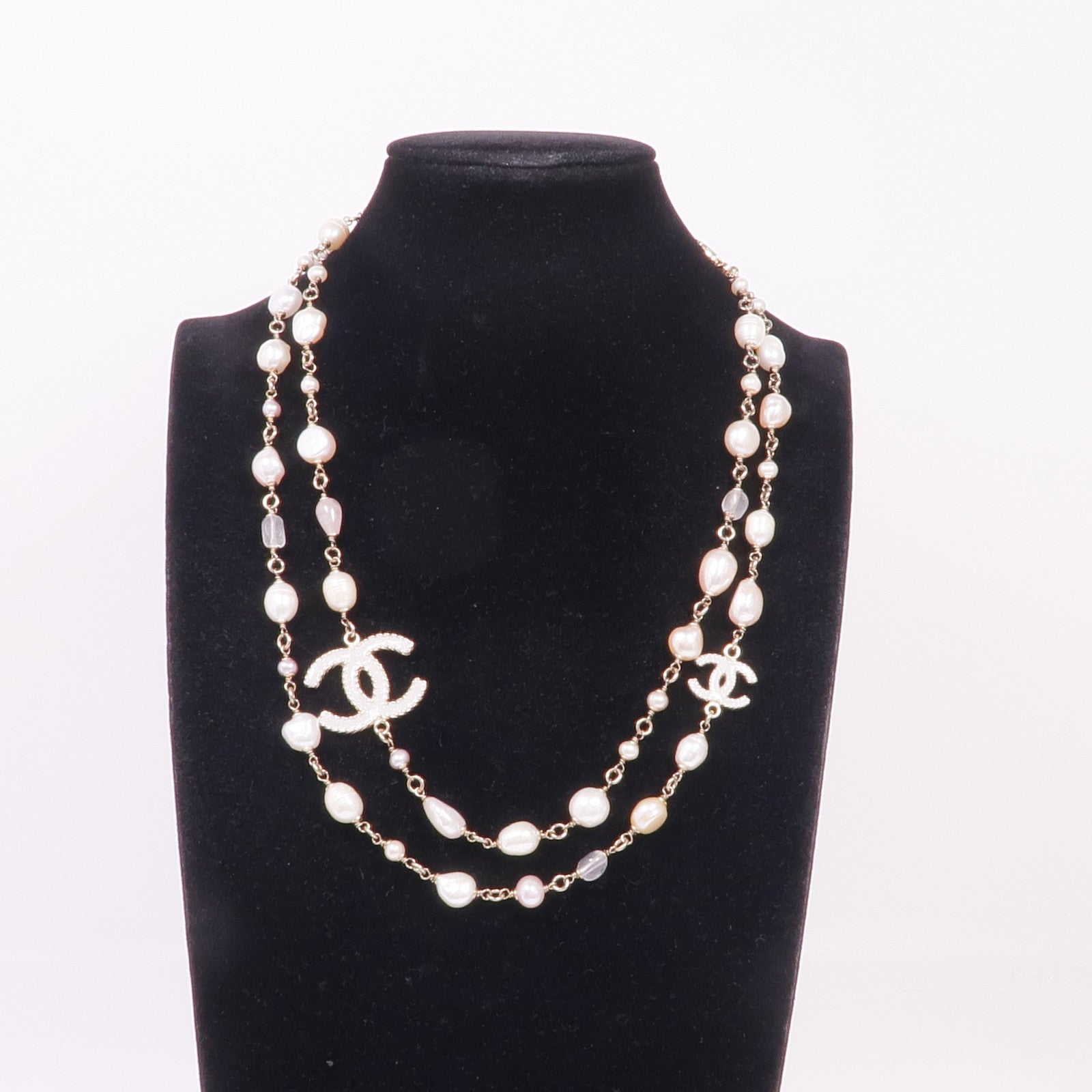 CHANEL PVC/金屬Necklace項鍊