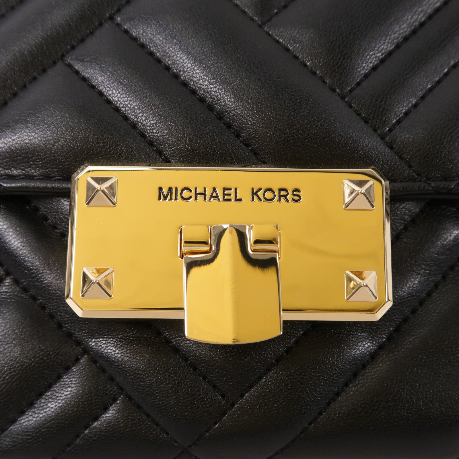 Michael Kors 牛皮皮革Shoulder Bag鏈帶肩背袋