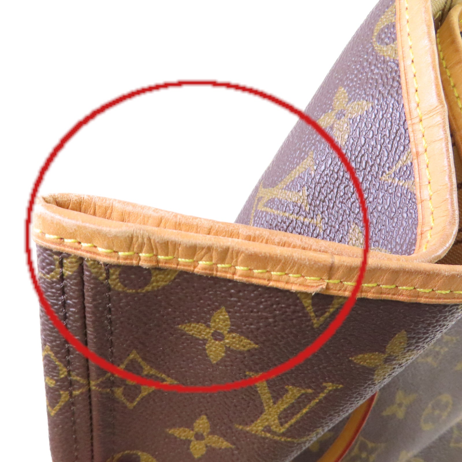 LOUIS VUITTON 【激減優惠】Monogram Neverfull GM Tote Bag金扣肩背袋啡色
