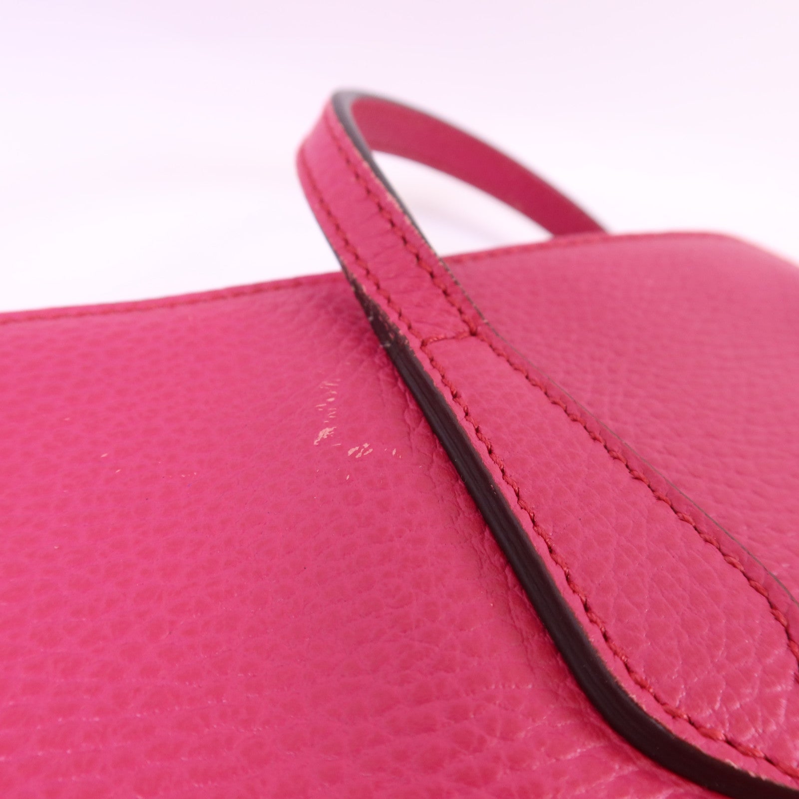 GUCCI 【激減優惠】牛皮皮革Shoulder Bag金扣肩背袋