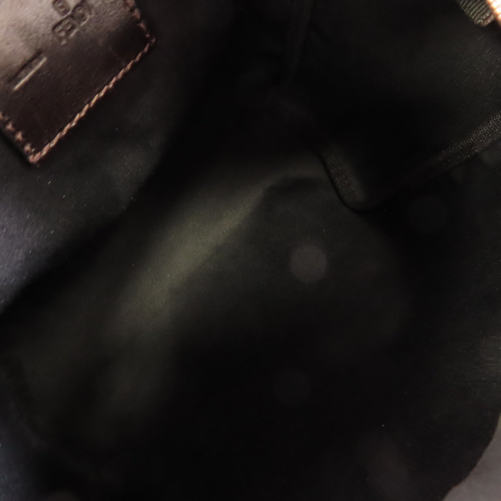 FENDI 帆布Zucchino Handbag手挽袋啡色