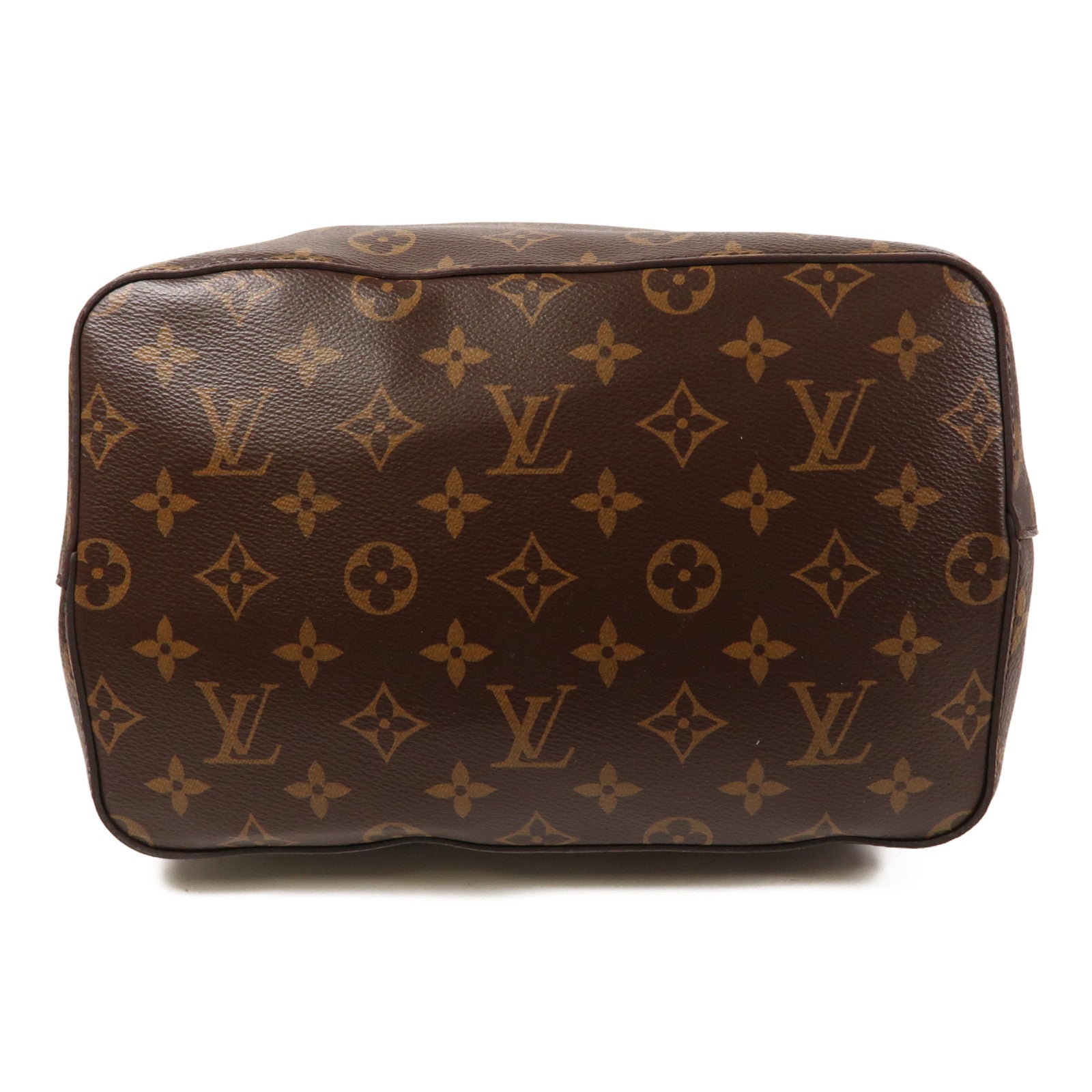 LOUIS VUITTON GHW Neo Noe Bucket Bag Shoulder Handbag M44021 Monogram Coquelicot