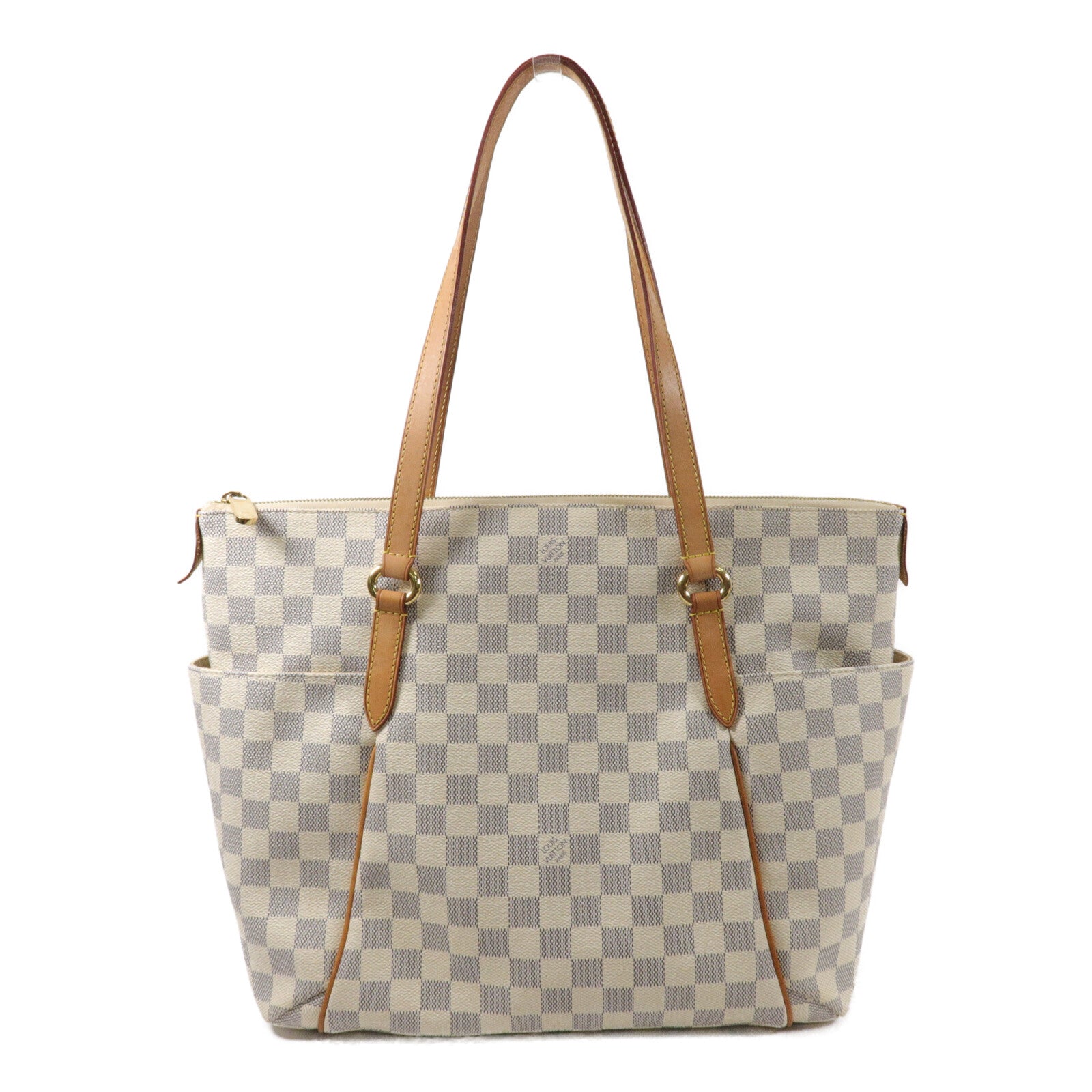 LOUIS VUITTON Damier Azur Totally MM肩背袋