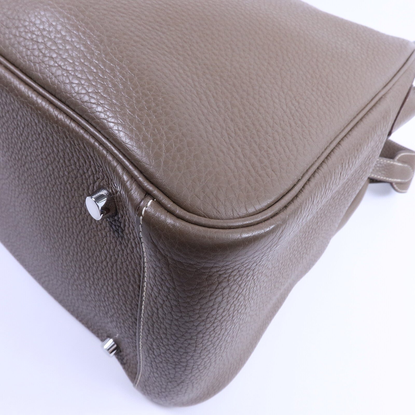 HERMES Clemence皮革Lindy 34手挽肩背兩用袋