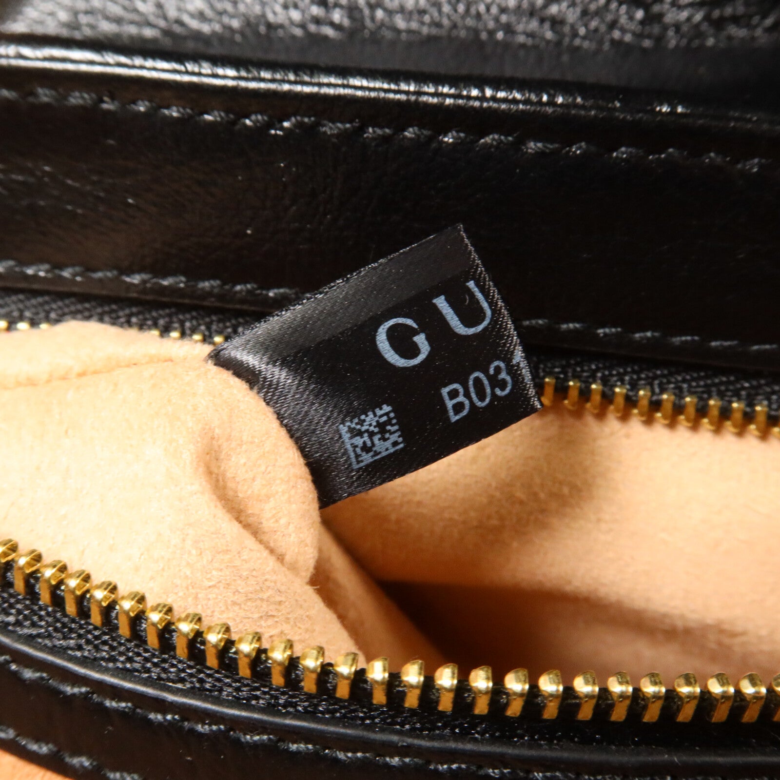 GUCCI 帆布/牛皮皮革GG Marmont Shoulder Bag鏈帶肩背袋