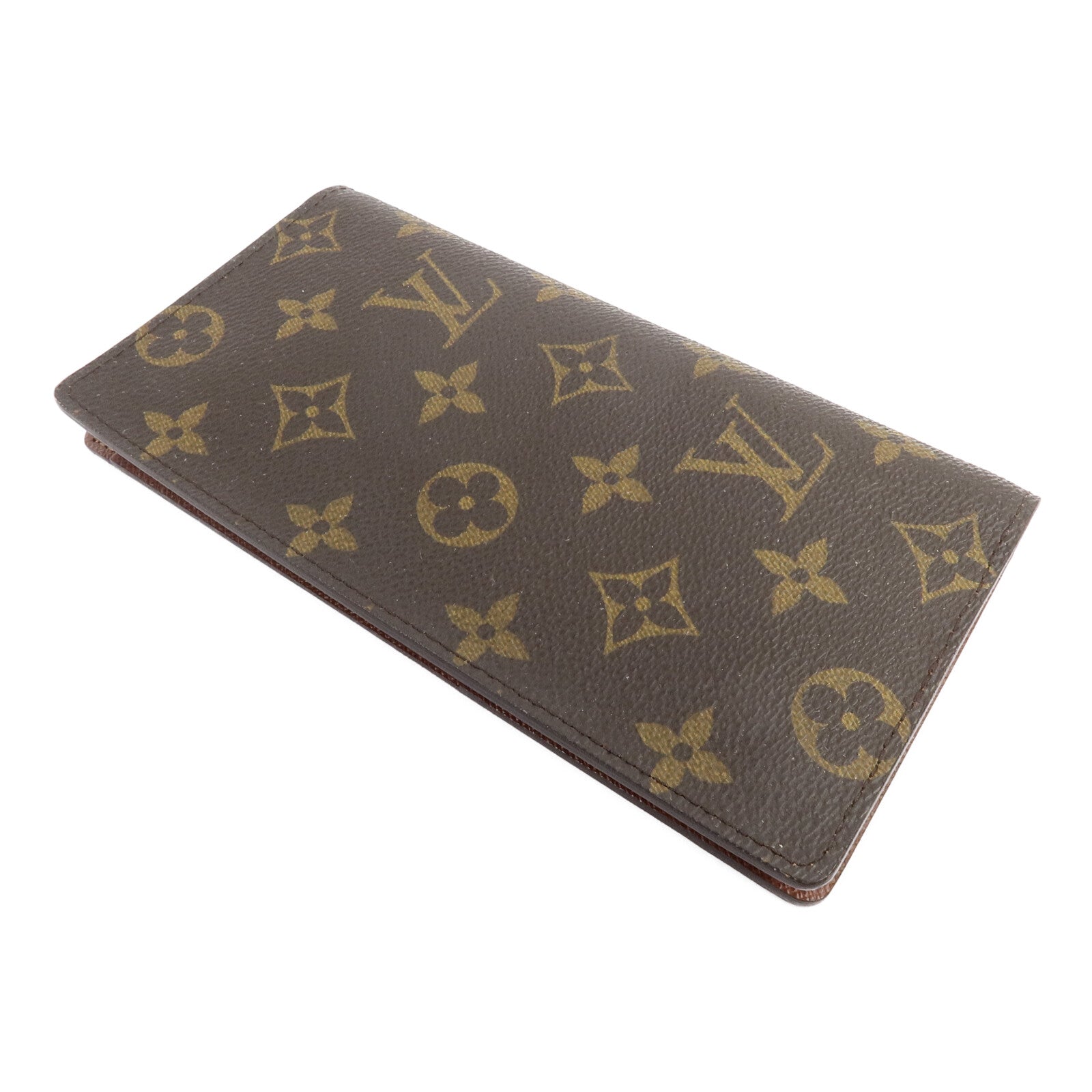 LOUIS VUITTON Monogram Porte-Valeurs Cartes Credit Wallet長錢包