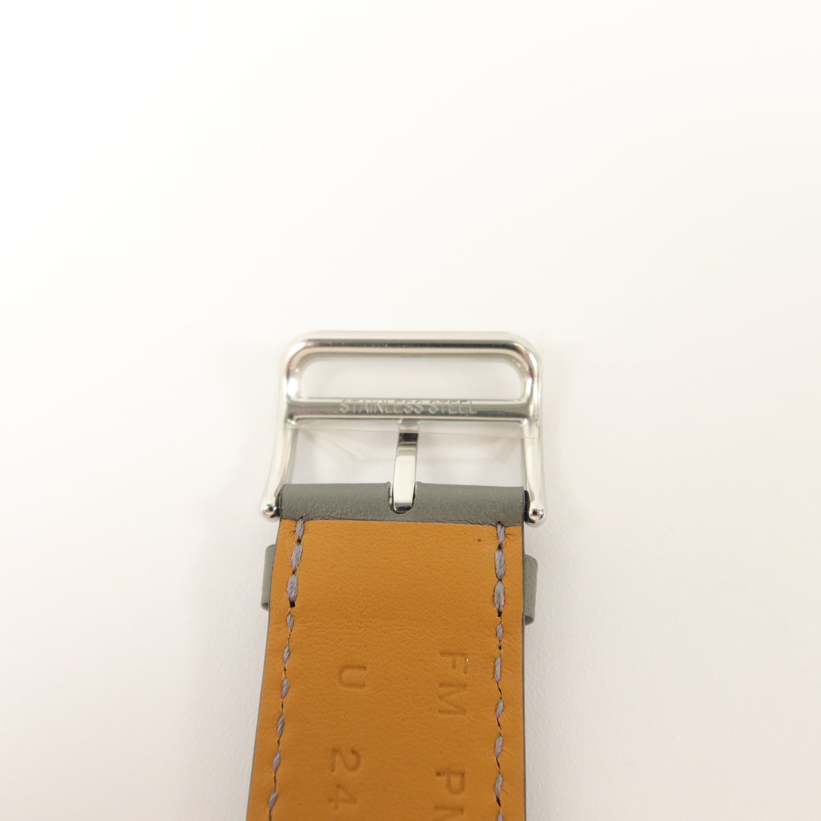 HERMES 【激減優惠】Swift皮革Apple Watch Hermes H Diagonal 42mm錶帶