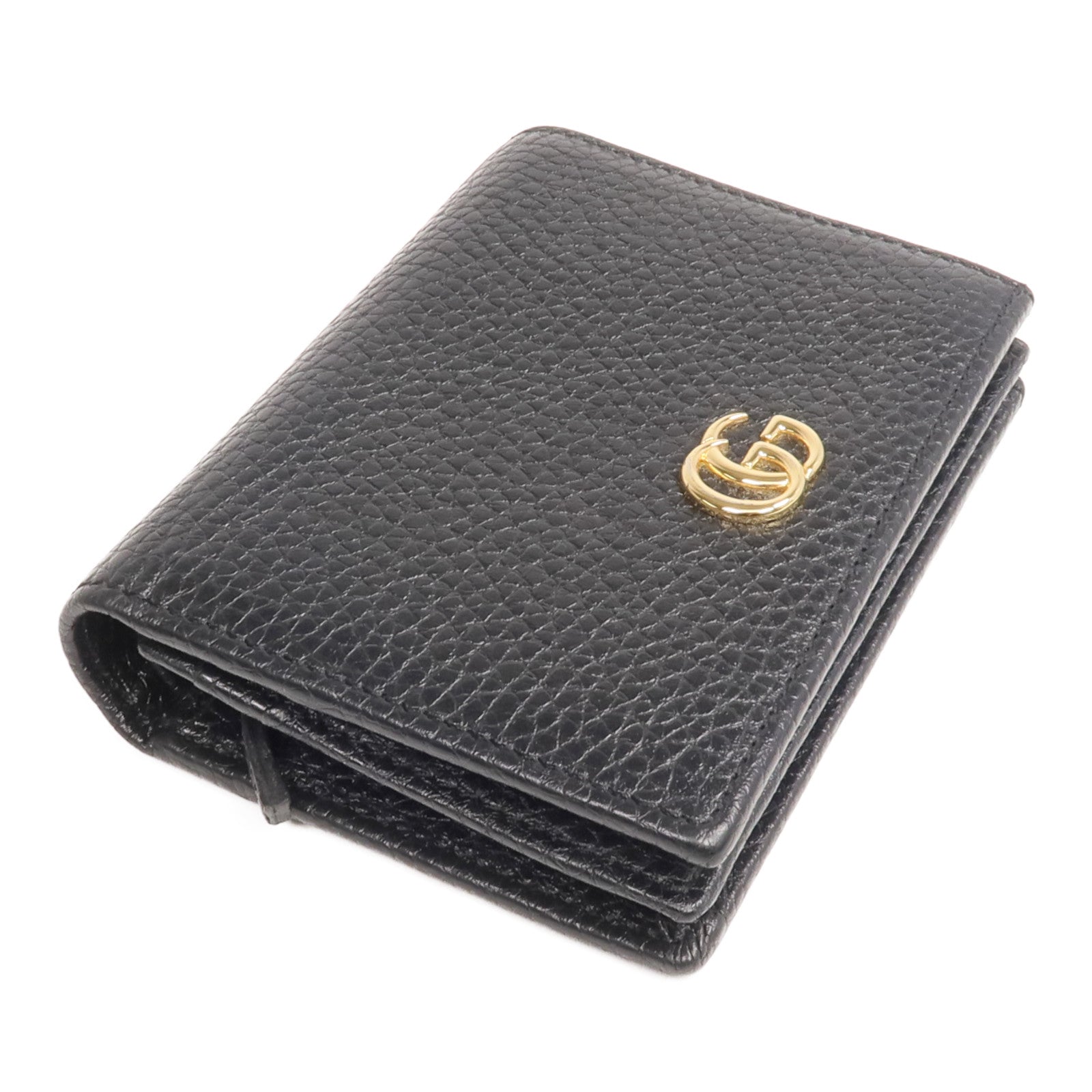 GUCCI 牛皮皮革Wallet金扣錢包