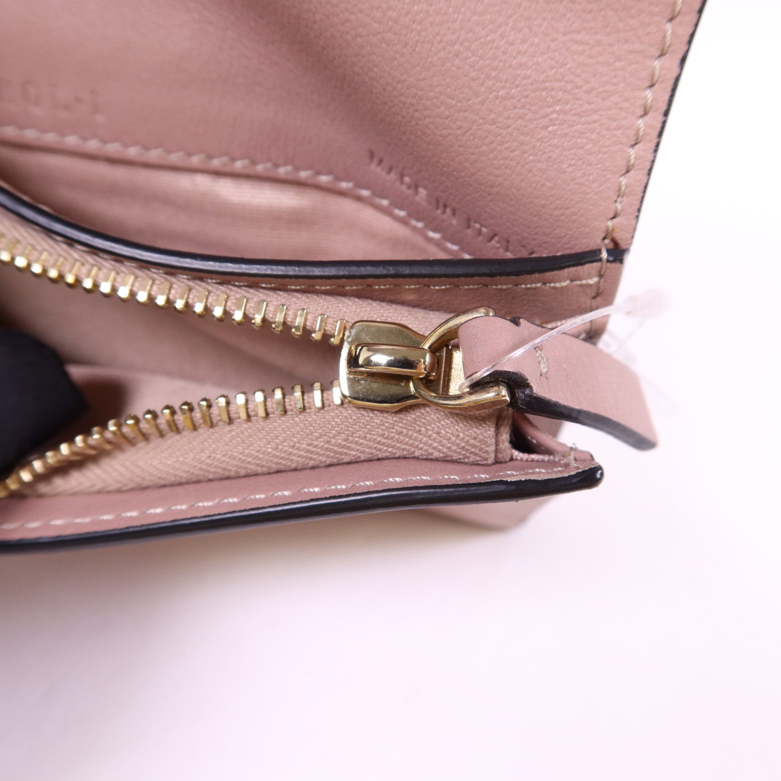 Valentino 牛皮皮革Bifold Wallet金扣錢包