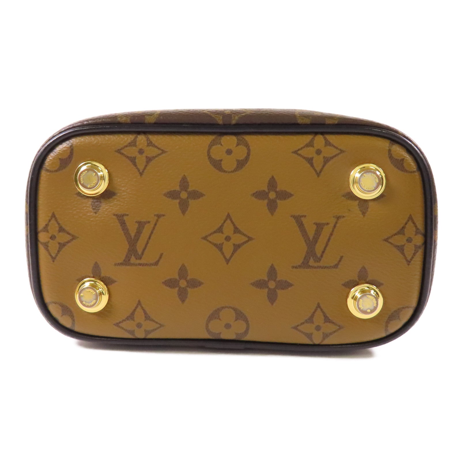LOUIS VUITTON LV GHW Vanity PM Bag 2 Way Shoulder Bag M45165 Monogram Reverse
