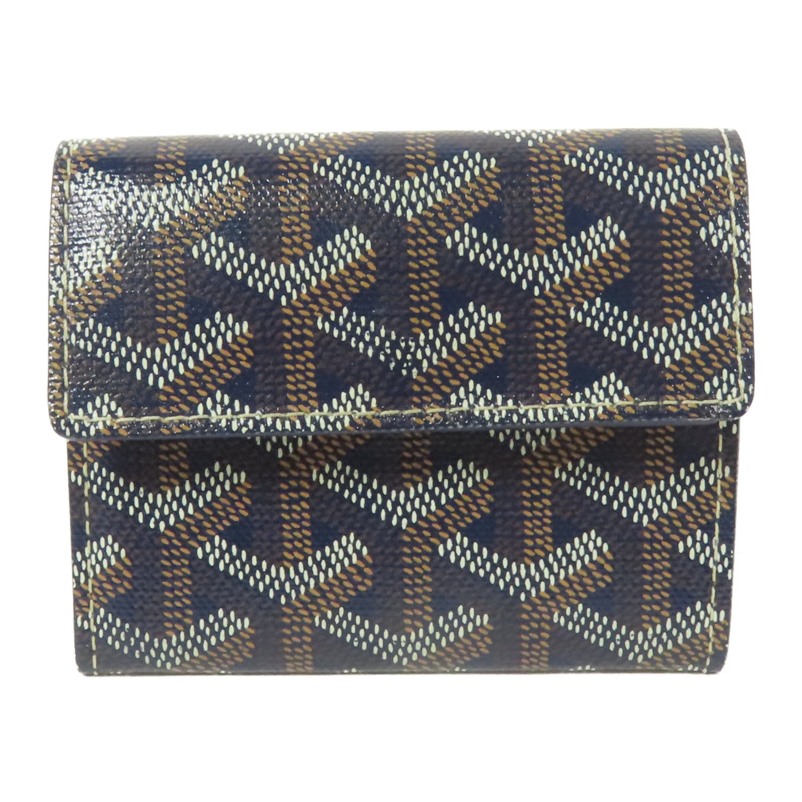 GOYARD 塗層帆布Card Case銀扣卡片套