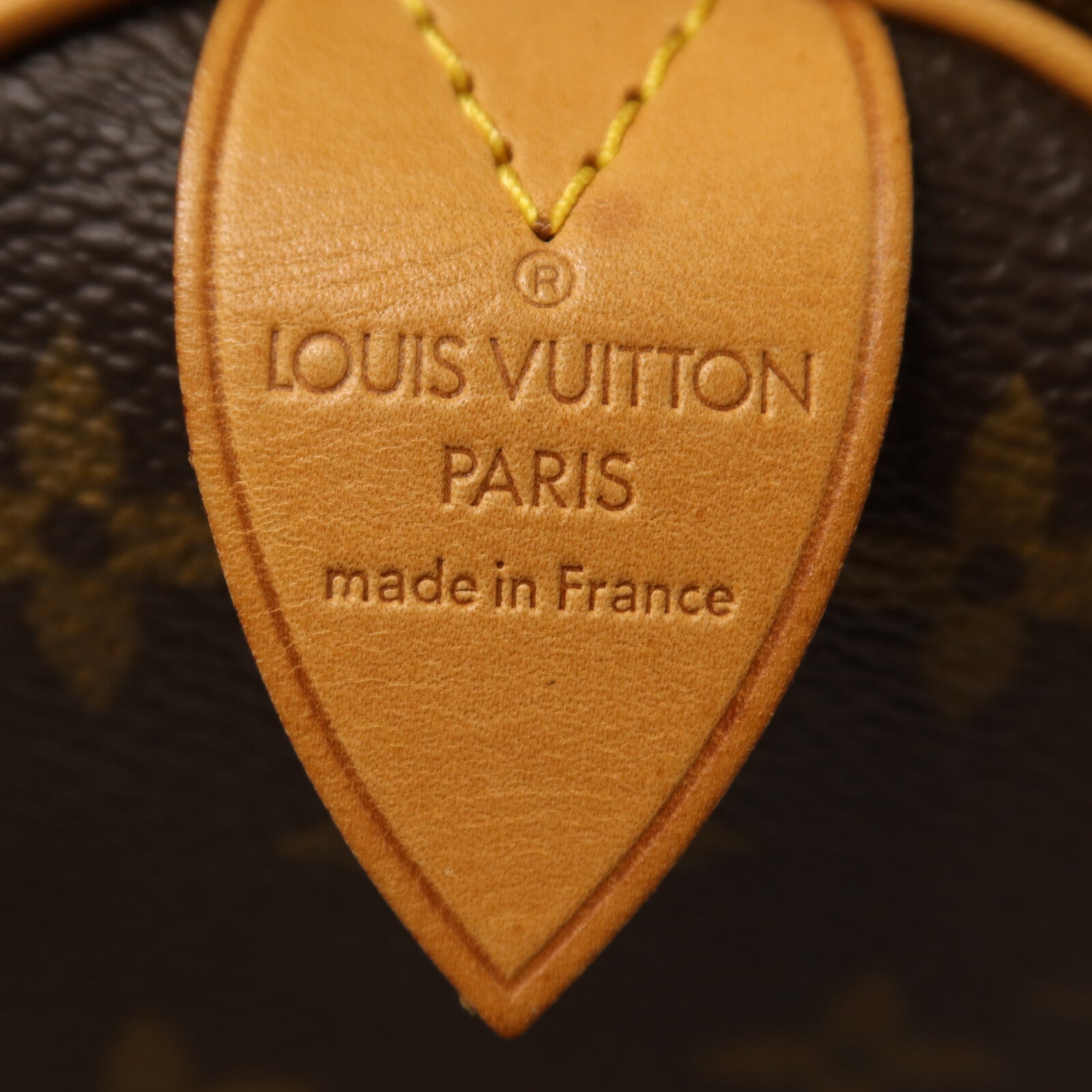 LOUIS VUITTON Monogram Speedy 25金扣手挽袋