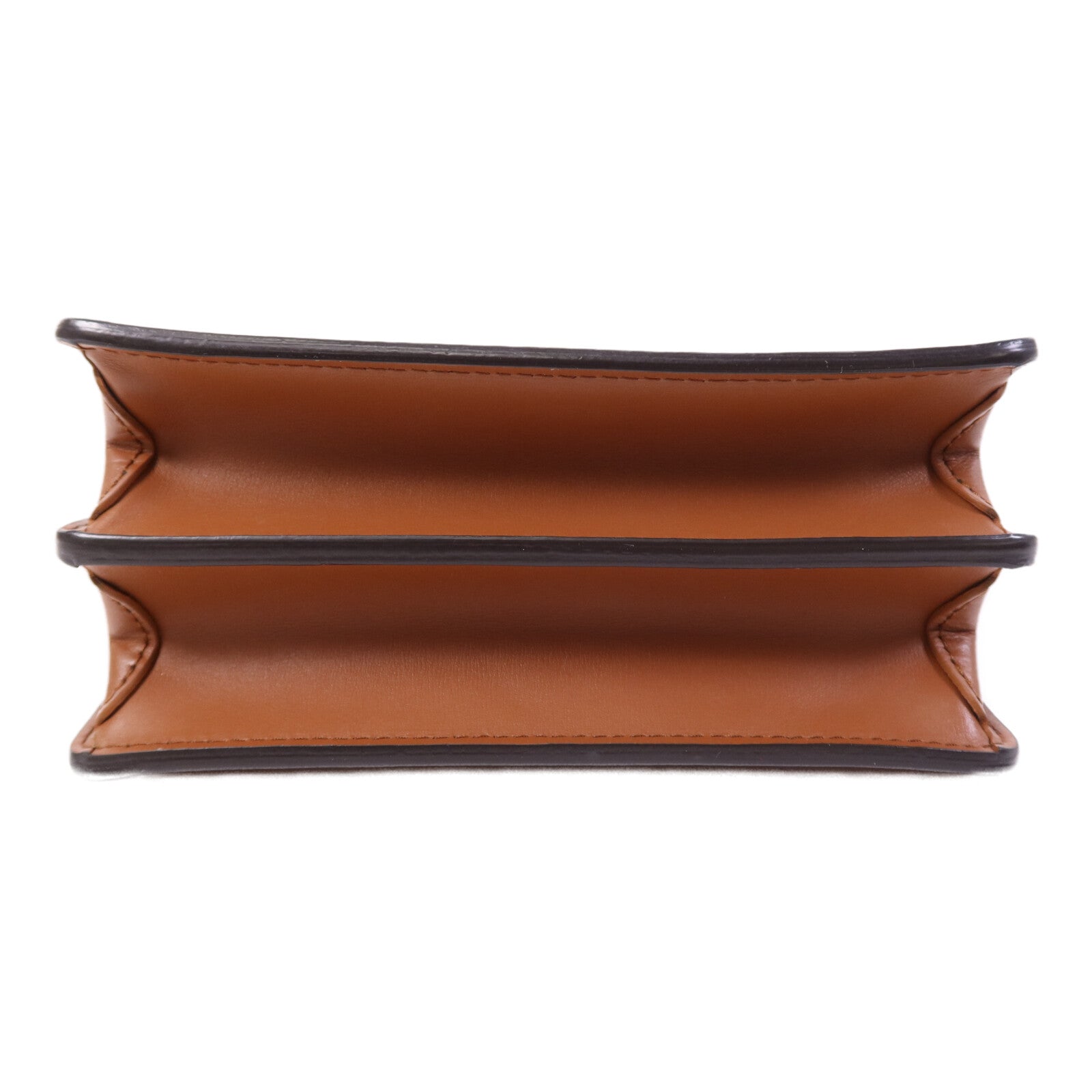 LOUIS VUITTON Monogram Reverse Mini Dauphine金扣肩背袋