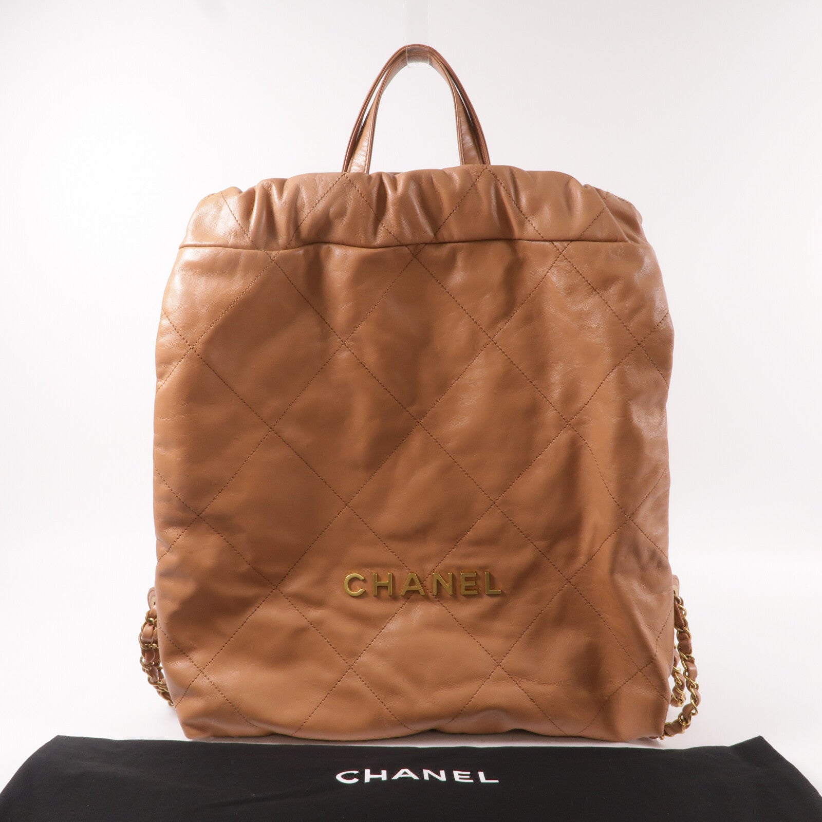 CHANEL 羊皮皮革Chanel 22 Backpack背包