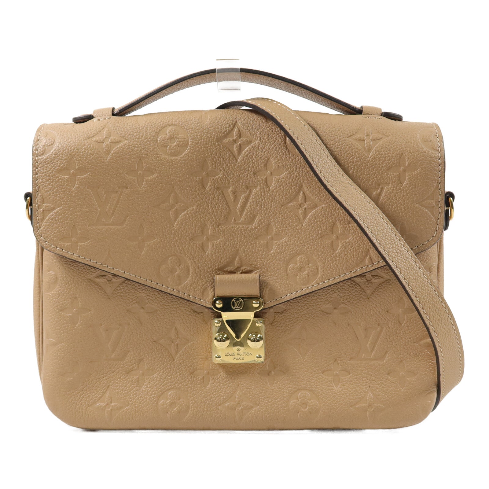 LOUIS VUITTON Monogram Empreinte Pochette Metis手挽肩背兩用袋
