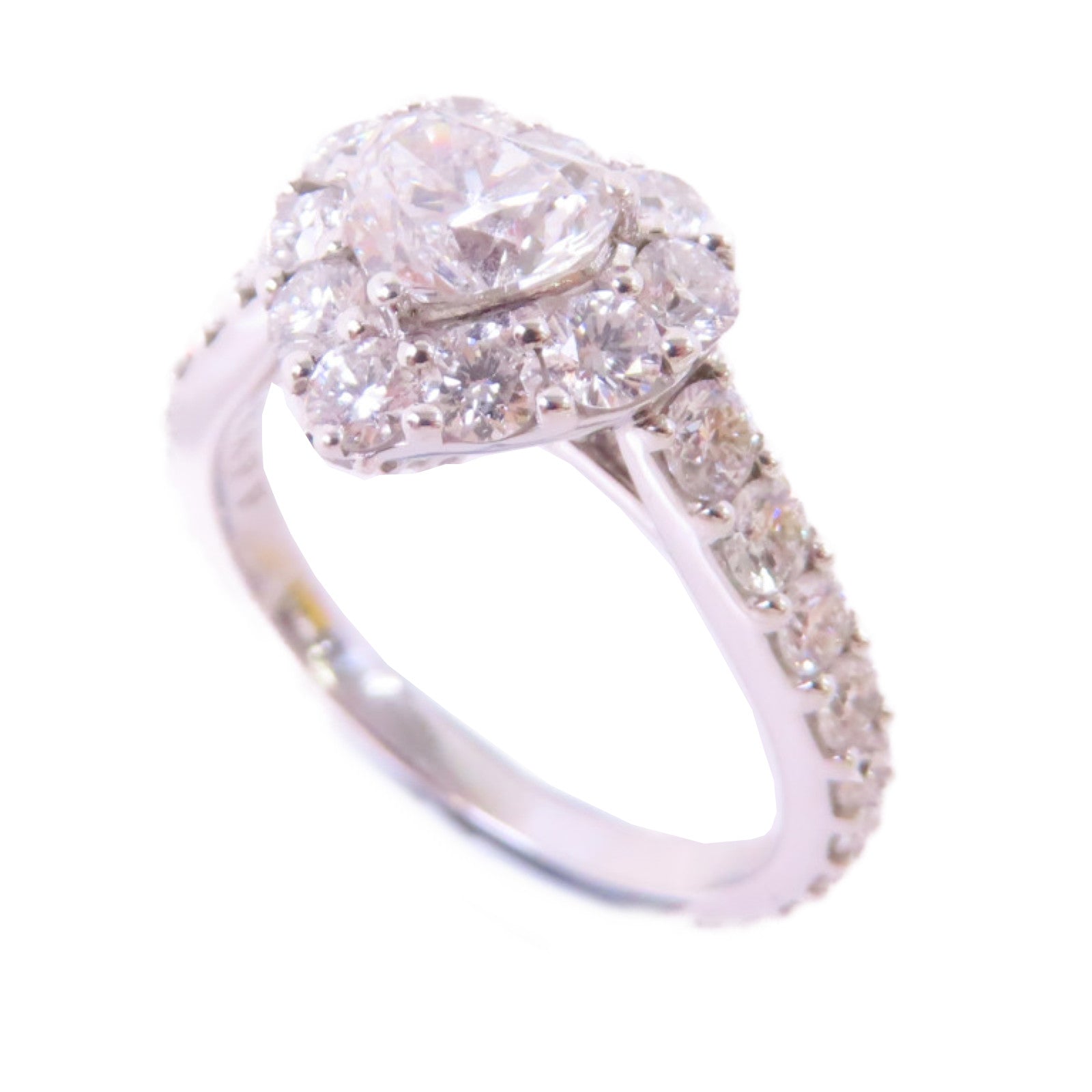 GRAFF 【激減優惠】18K白金/ 0.59ct鑽石Diamond Ring戒指US#4.75