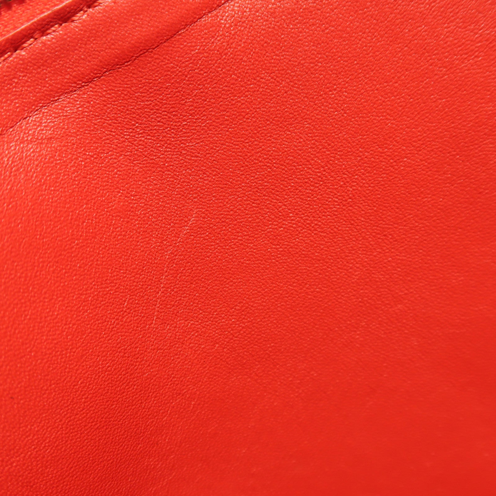 CELINE 牛皮皮革Pouch金扣手拿包