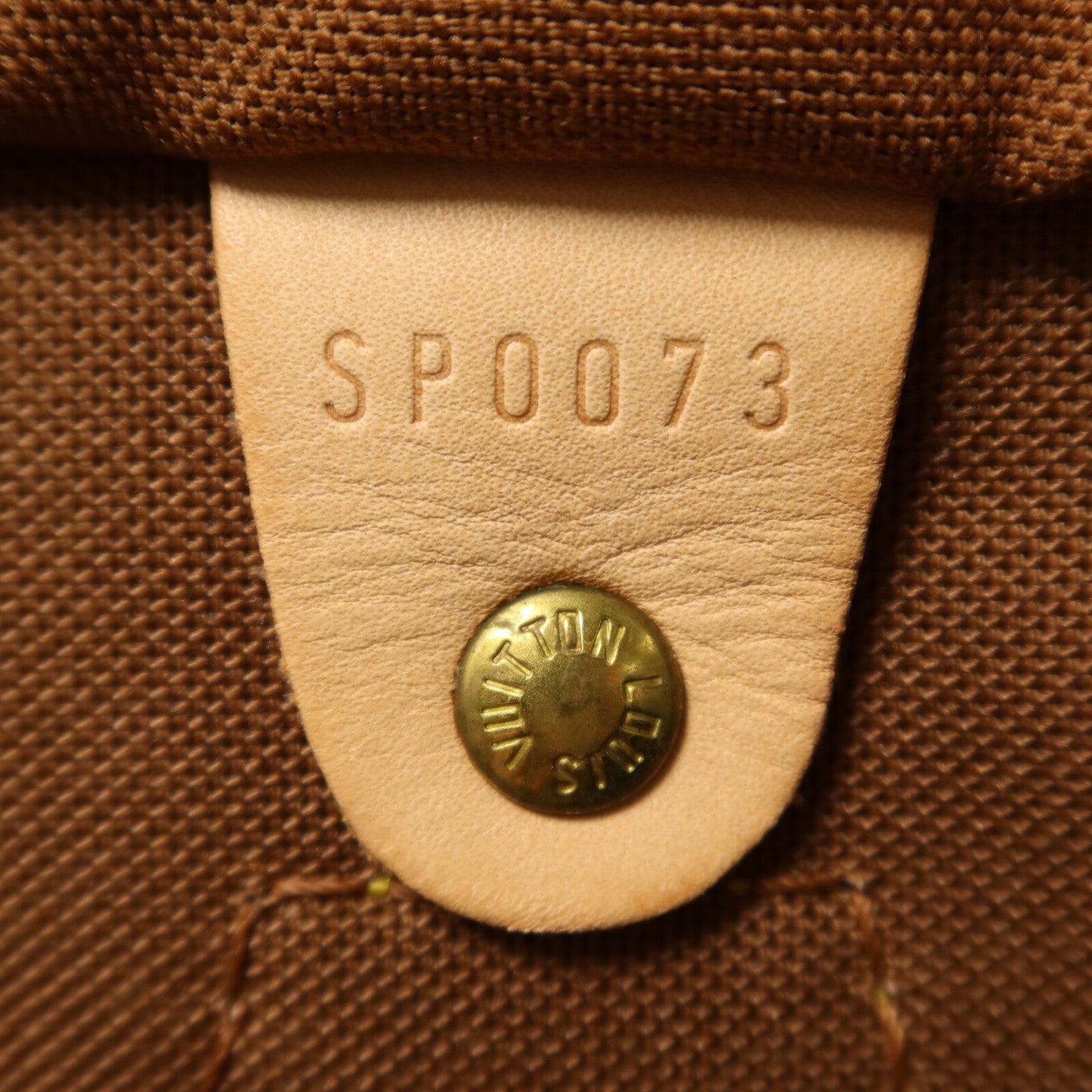 LOUIS VUITTON Monogram Speedy 25金扣手挽袋