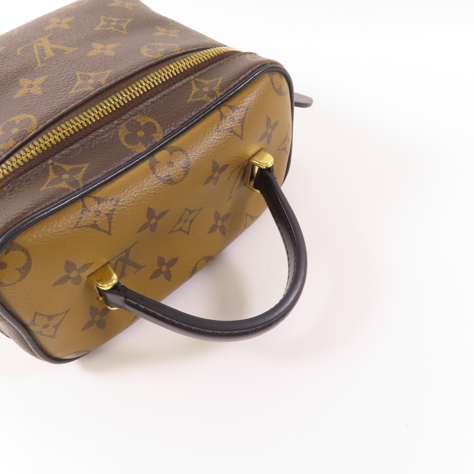 LOUIS VUITTON LV GHW Vanity PM Bag 2 Way Shoulder Bag M45165 Monogram Reverse