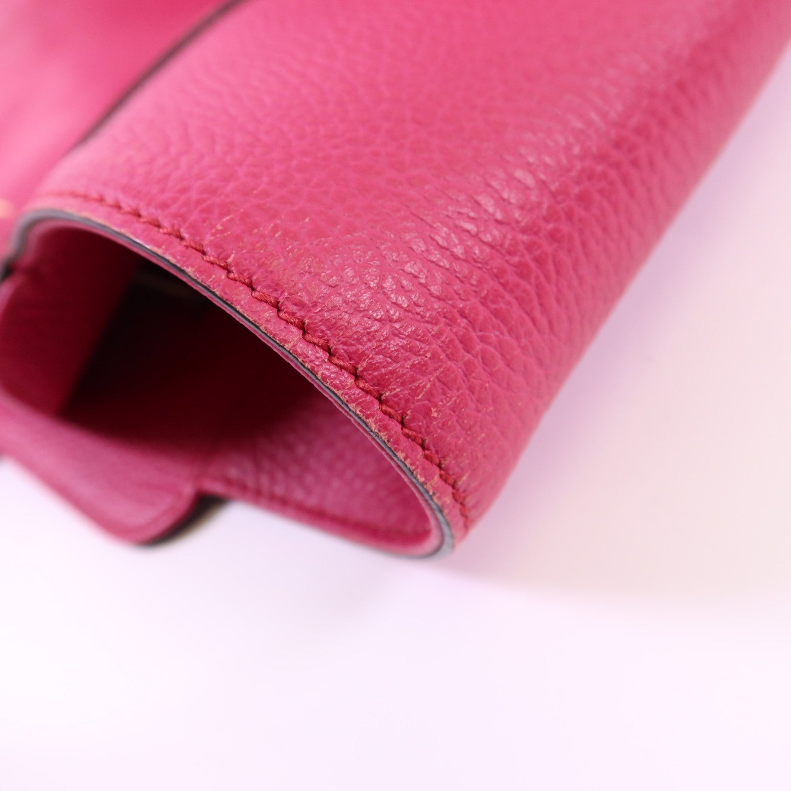 GUCCI 【激減優惠】牛皮皮革Shoulder Bag金扣肩背袋