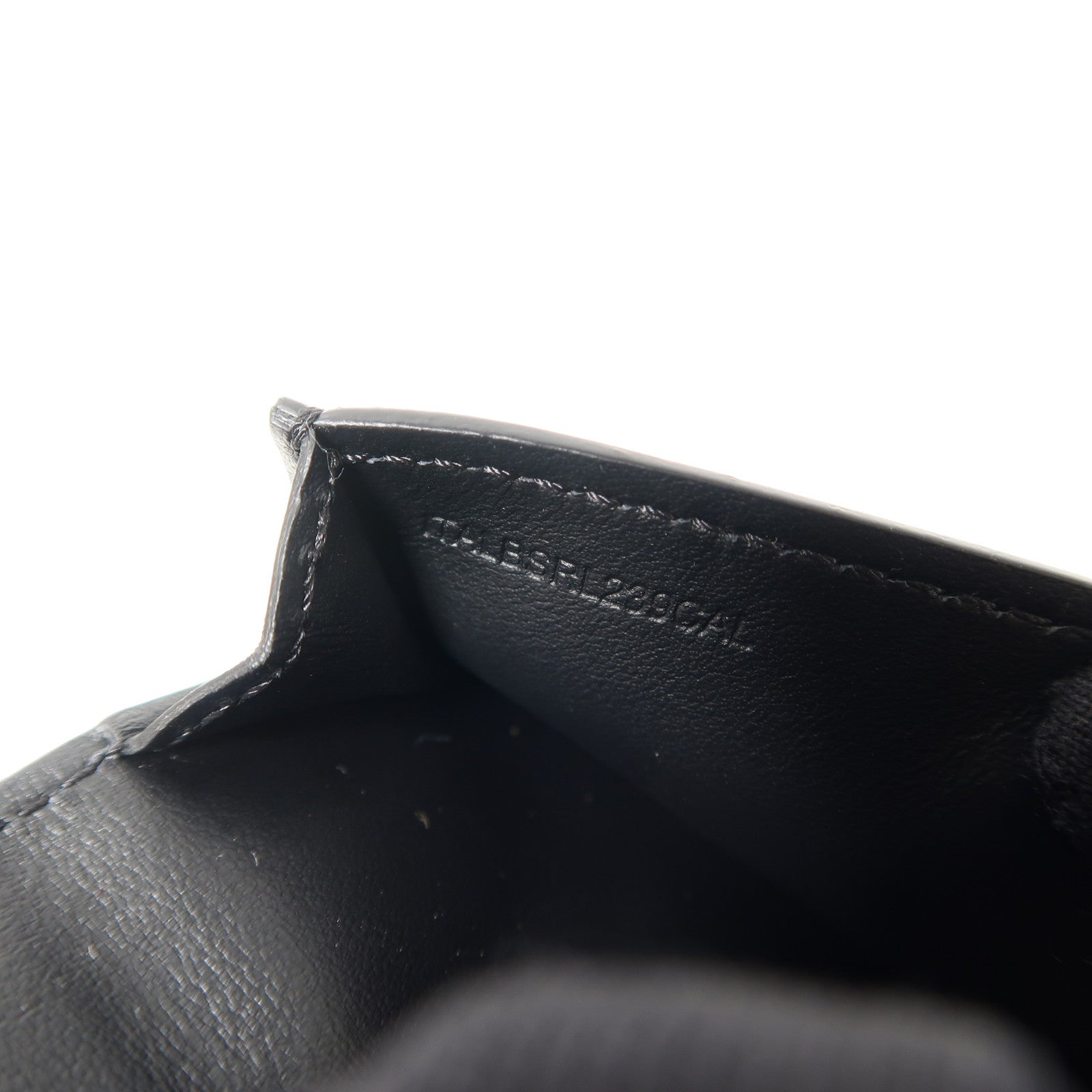 BURBERRY 牛皮皮革Card Case金扣卡片套黑色