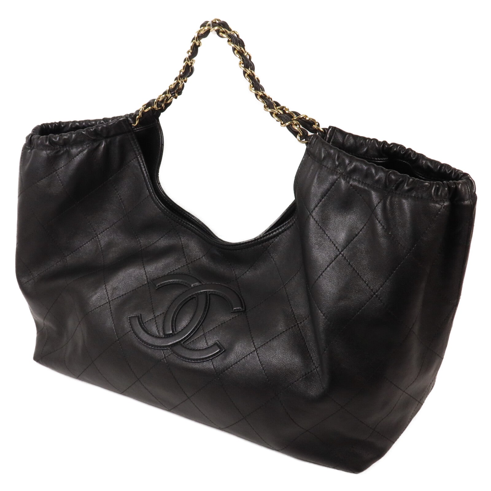 CHANEL 牛皮皮革26B Shopping Bag鏈帶手挽袋