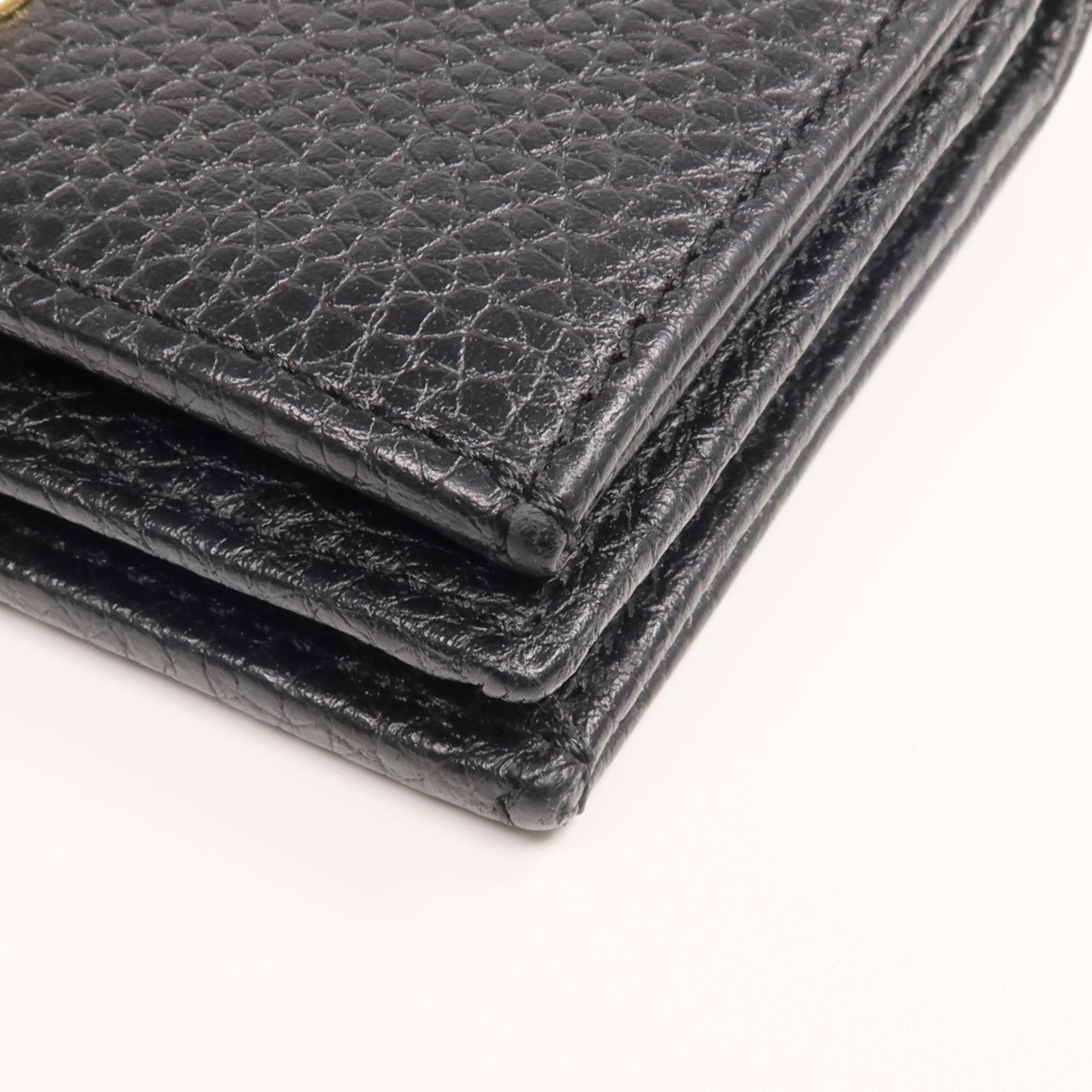 GUCCI 牛皮皮革Wallet金扣錢包
