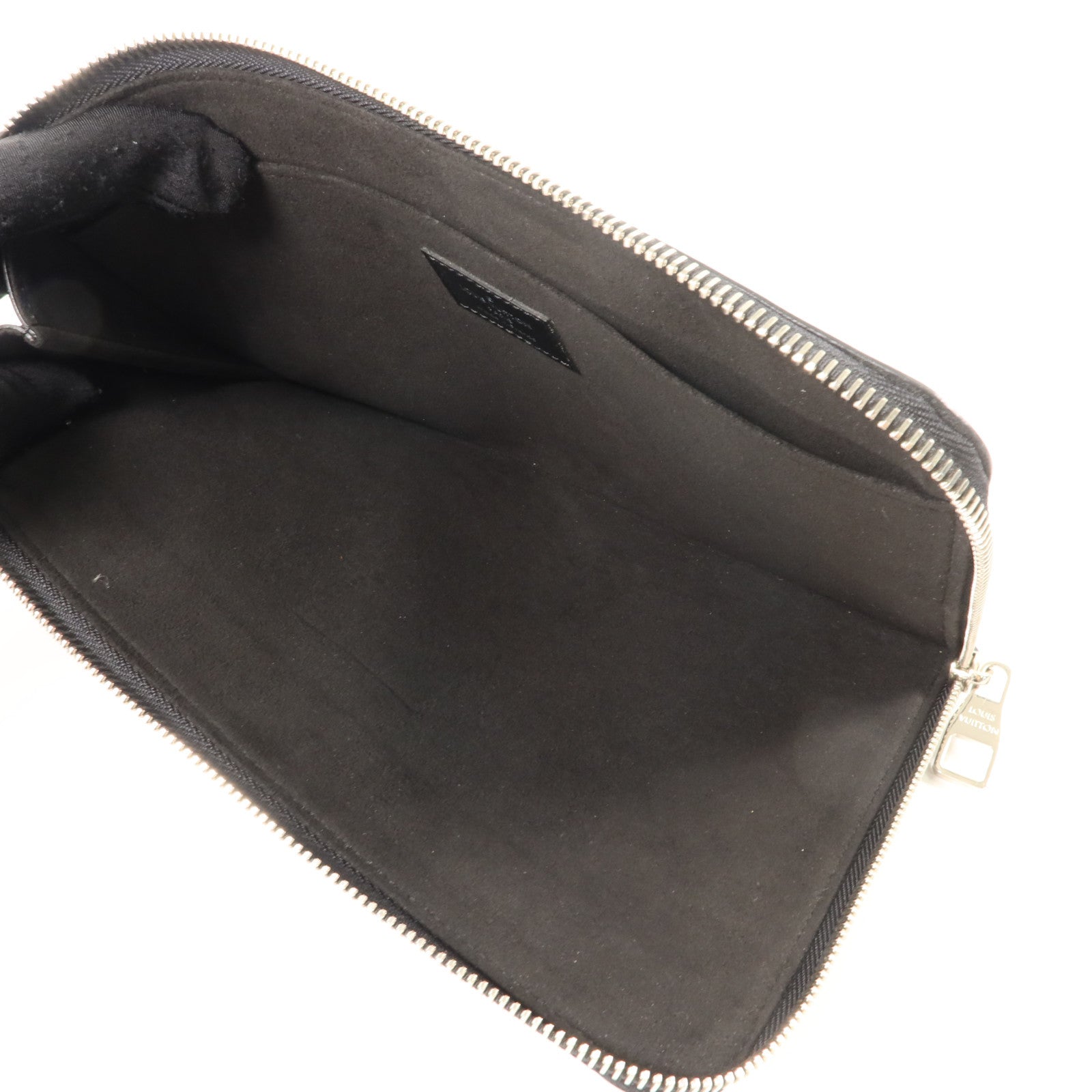LOUIS VUITTON 牛皮皮革Nomade Pochette Jour PM銀扣手拿包