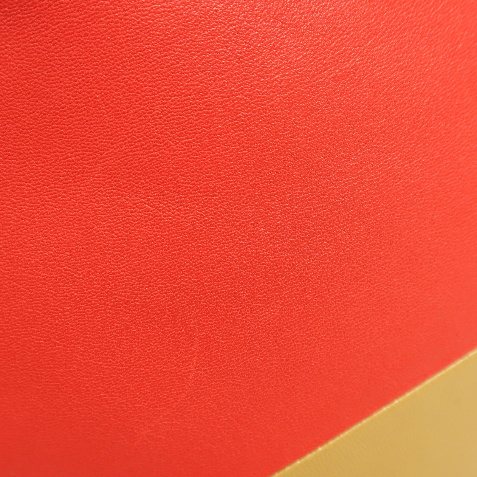 CELINE 牛皮皮革Pouch金扣手拿包