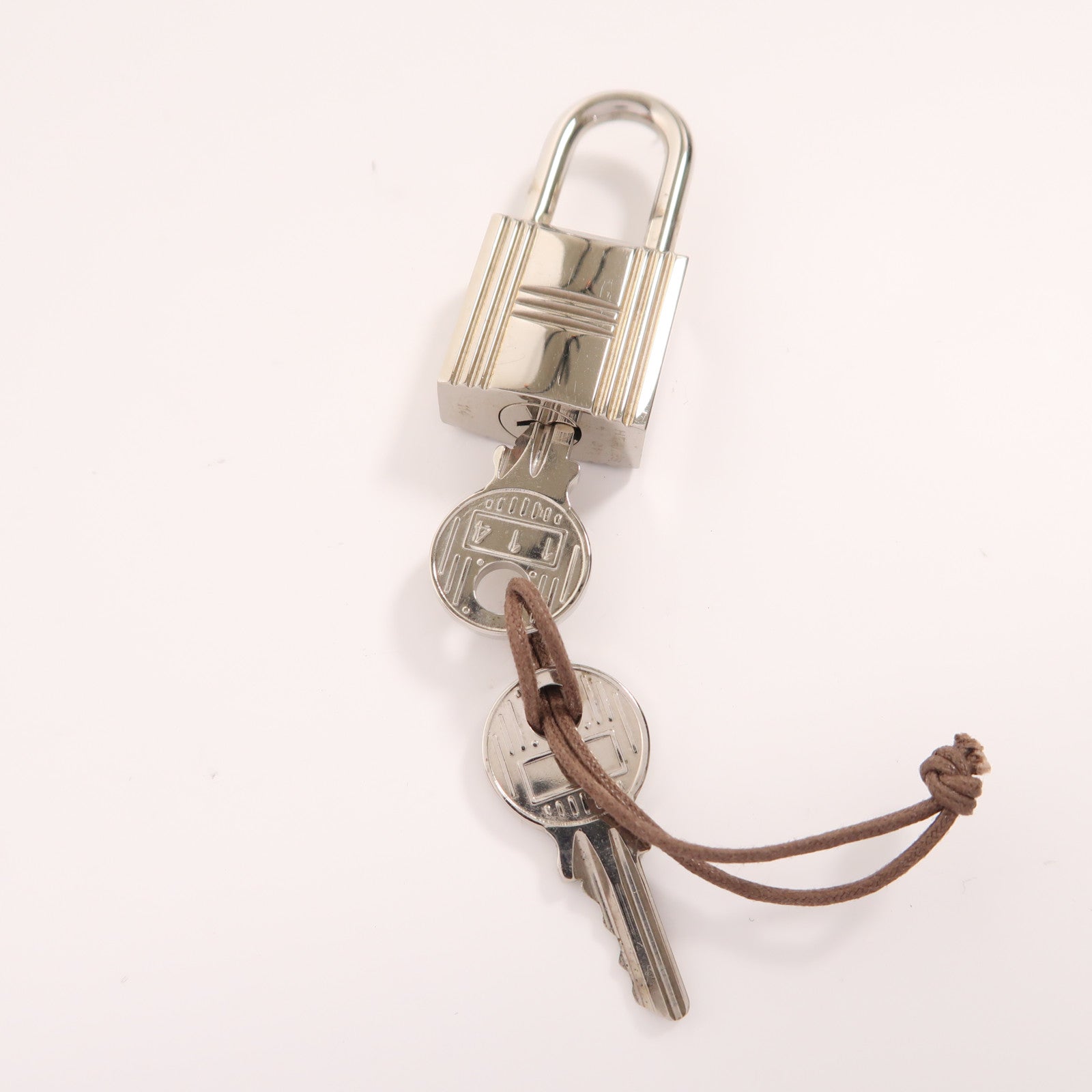 HERMES Clemence皮革Picotin MM銀扣手挽袋