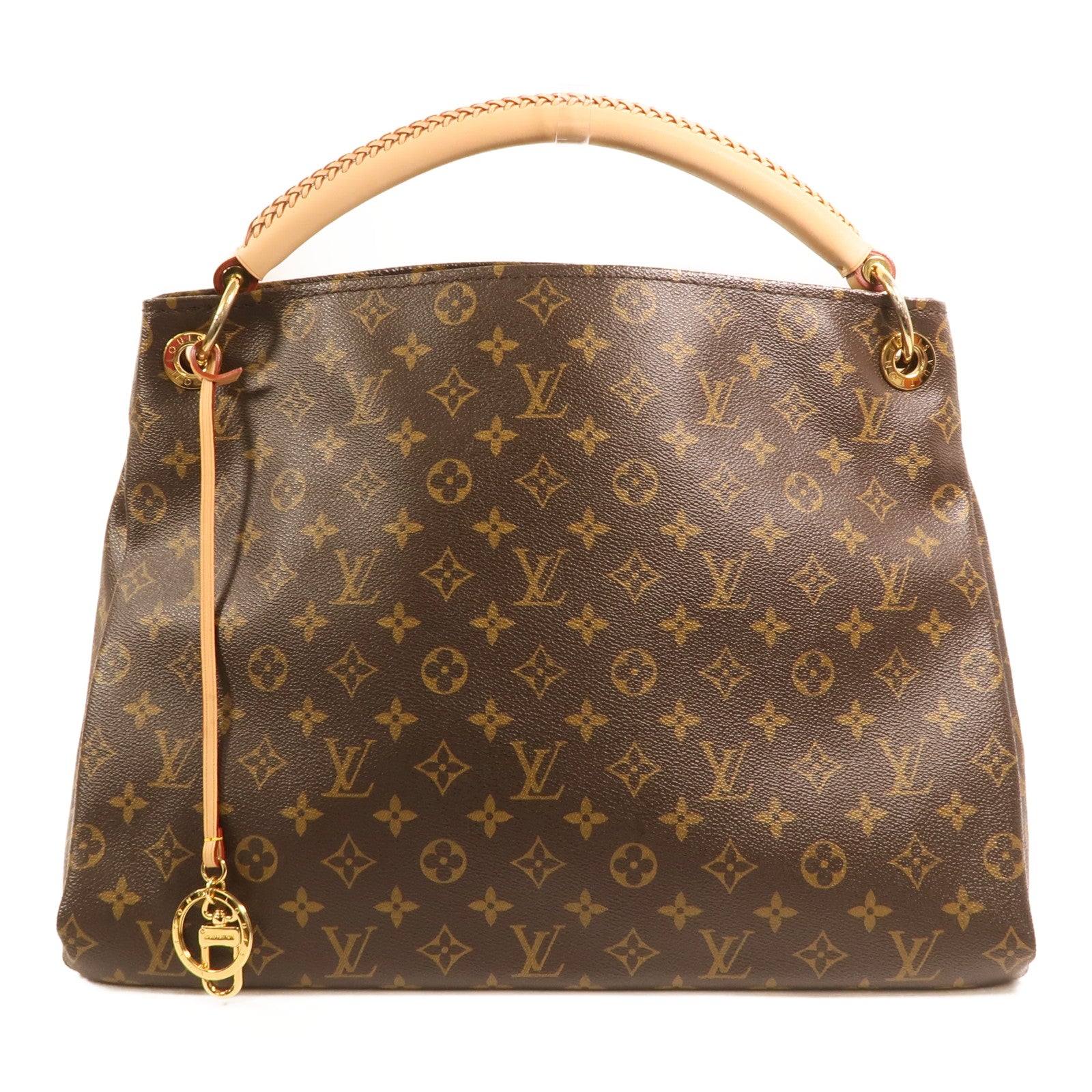 LOUIS VUITTON Monogram Artsy MM金扣肩背袋