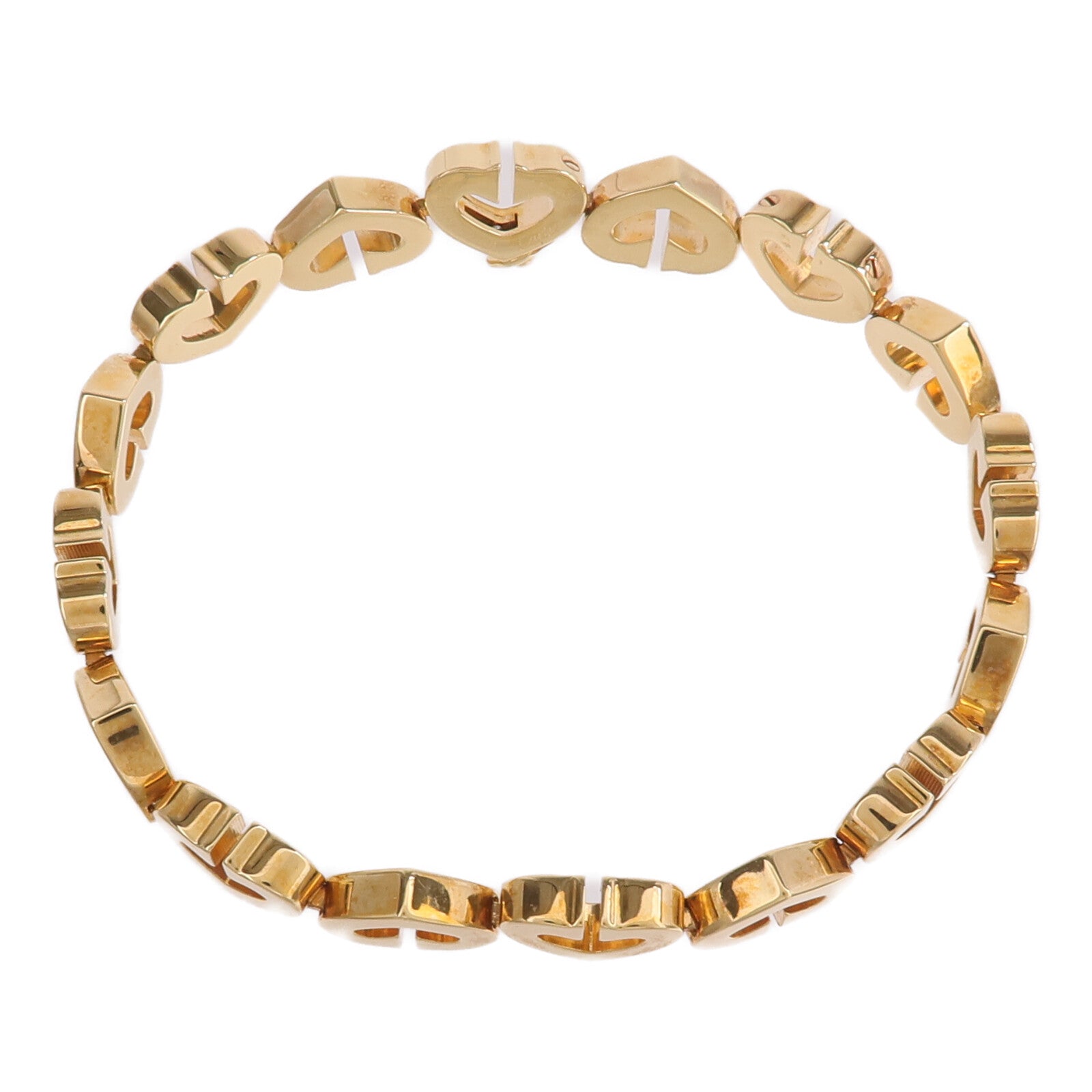 CARTIER 18K黃金Heart Bracelet手鏈