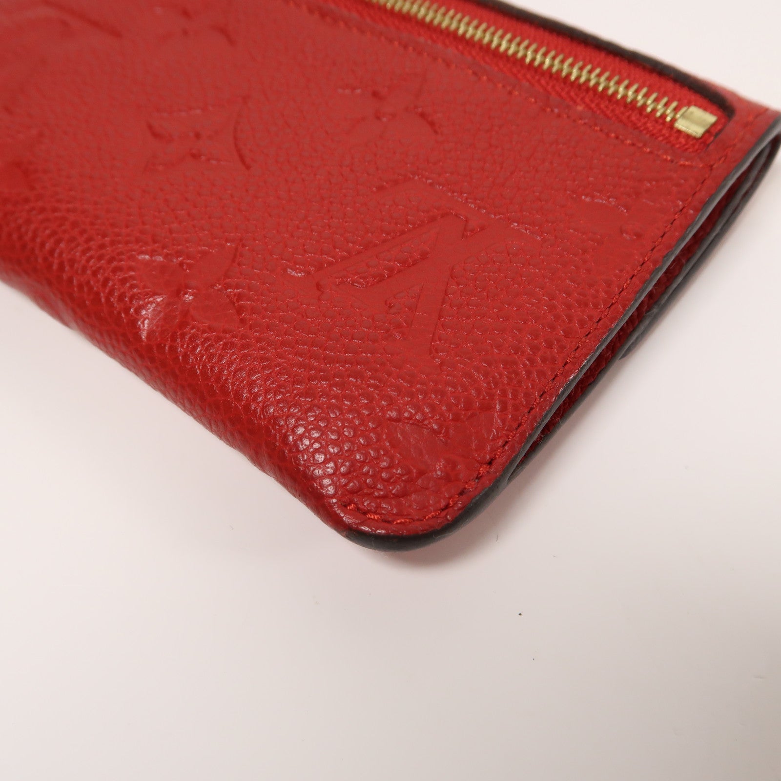 LOUIS VUITTON Monogram Empreinte Card Case金扣卡片套