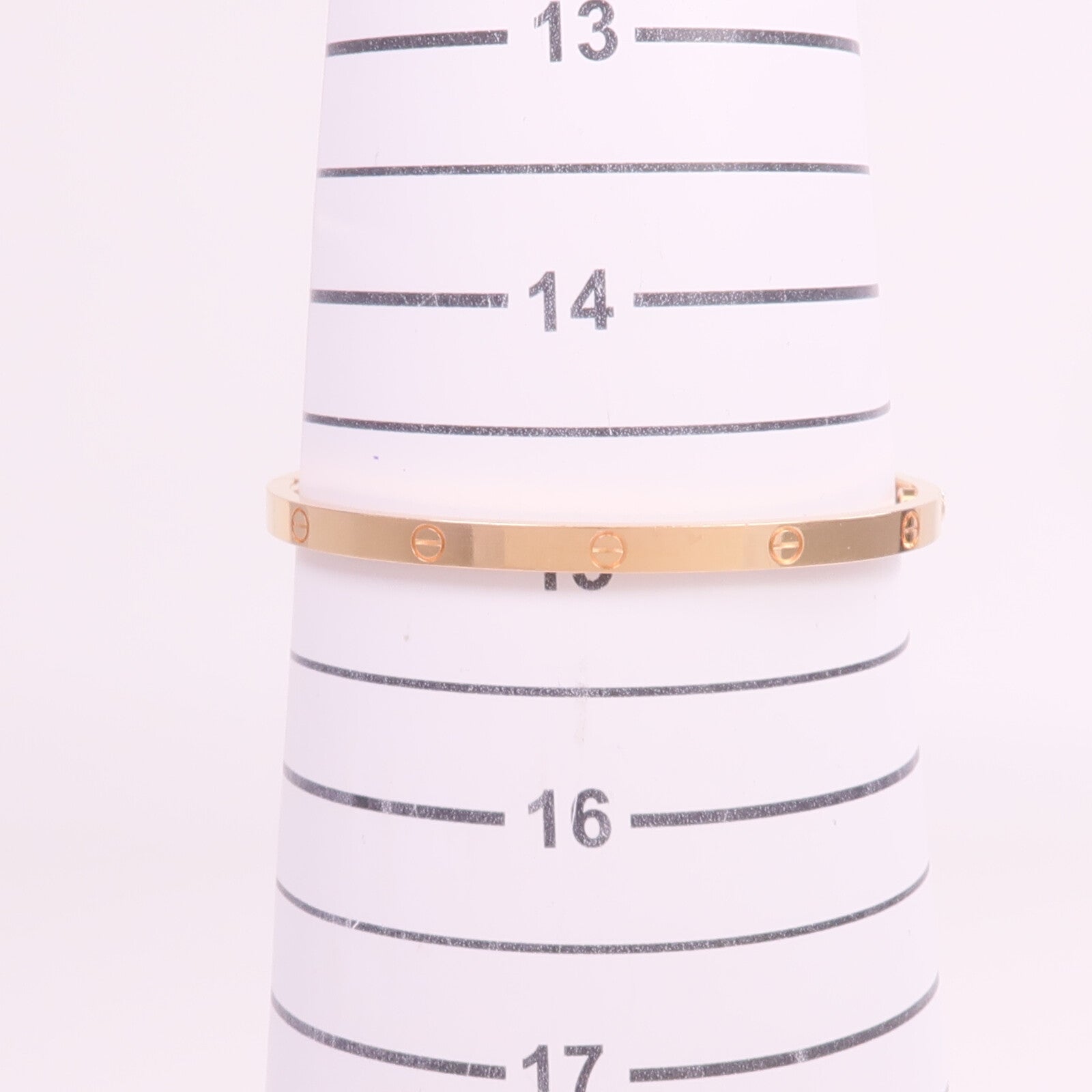 CARTIER 18K玫瑰金Love Bracelet Small Model手鐲CARTIER#16