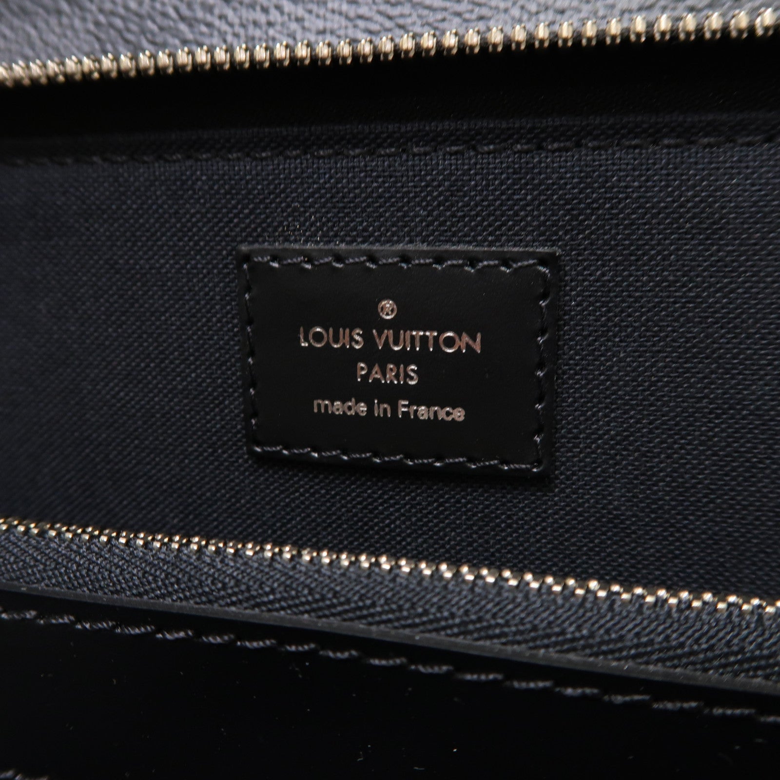 LOUIS VUITTON Damier Graphite Pilot Case銀扣行李箱黑色